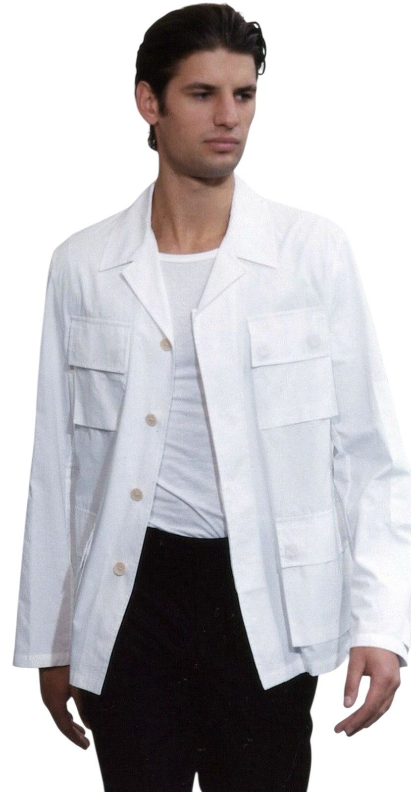 Helmut Lang HELMUT LANG 1998SS Cotton M-65 Military Jacket Size US M / EU 48-50 / 2 - 2 Thumbnail