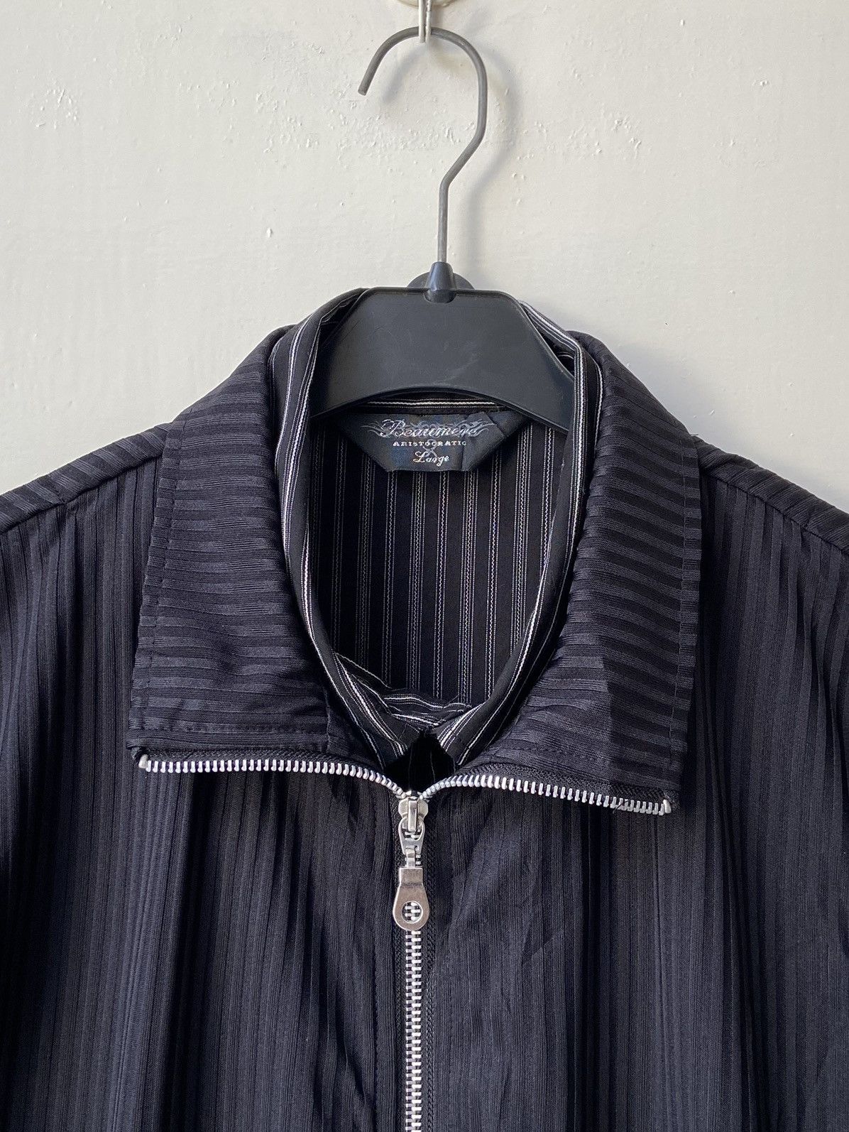 If Six Was Nine Beaumere Aristocratic Black Zipper Shirt Size US S / EU 44-46 / 1 - 17 Thumbnail