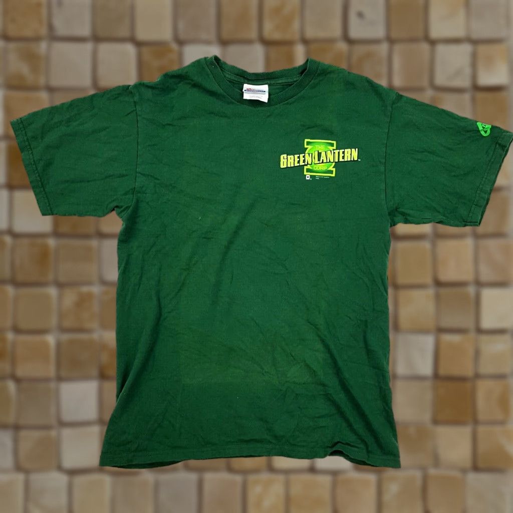 Etro VTG Graphitti Designs The Green Lantern T-Shirt Small Men Green 90s 2000s Comic Cartoon Retro Y2K Vintage Graphics Shirt Mens Size US S / EU 44-46 / 1 - 1 Thumbnail