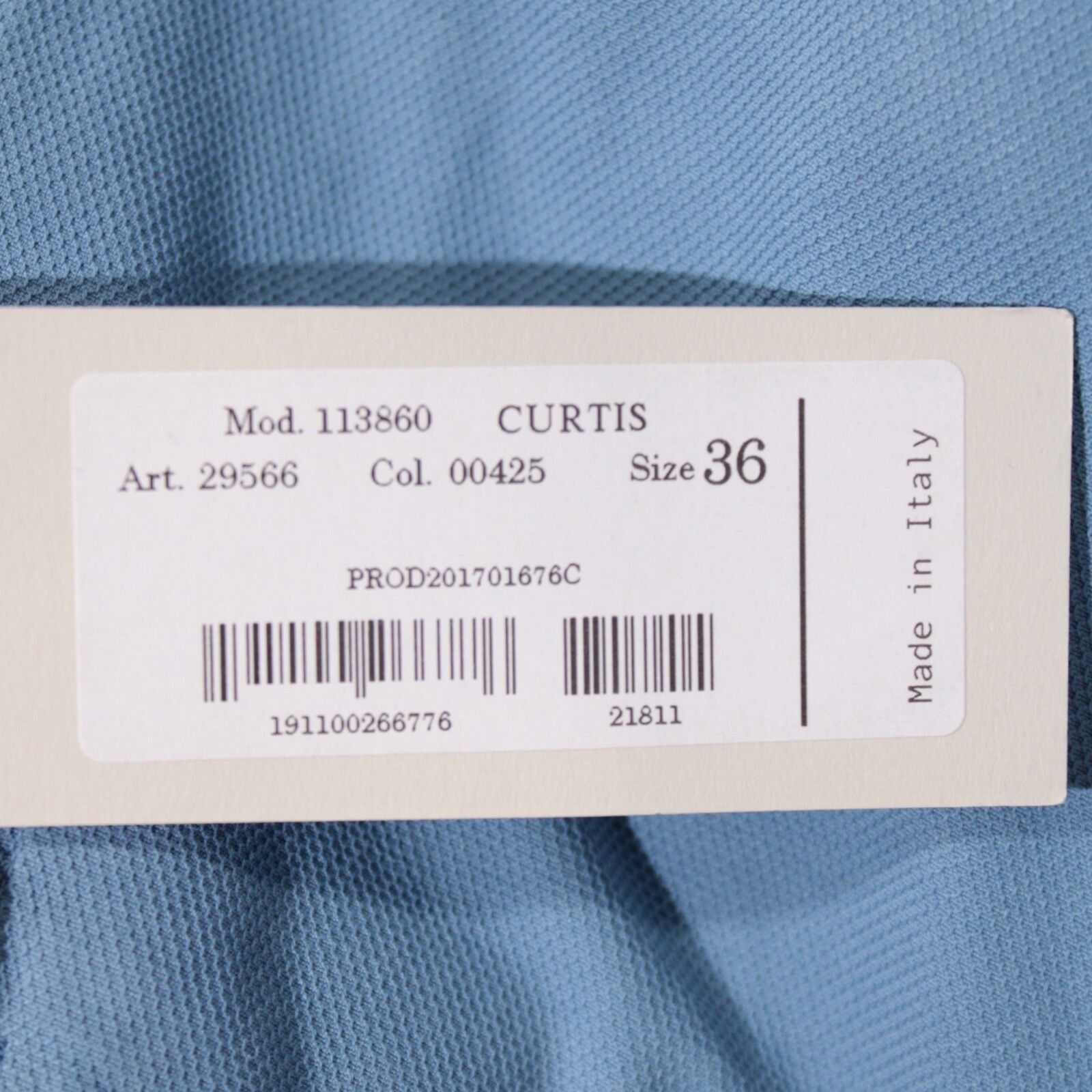 Zanella Zanella New with tags Chino Size 38 US In Blue Size US 38 / EU 54 - 4 Thumbnail