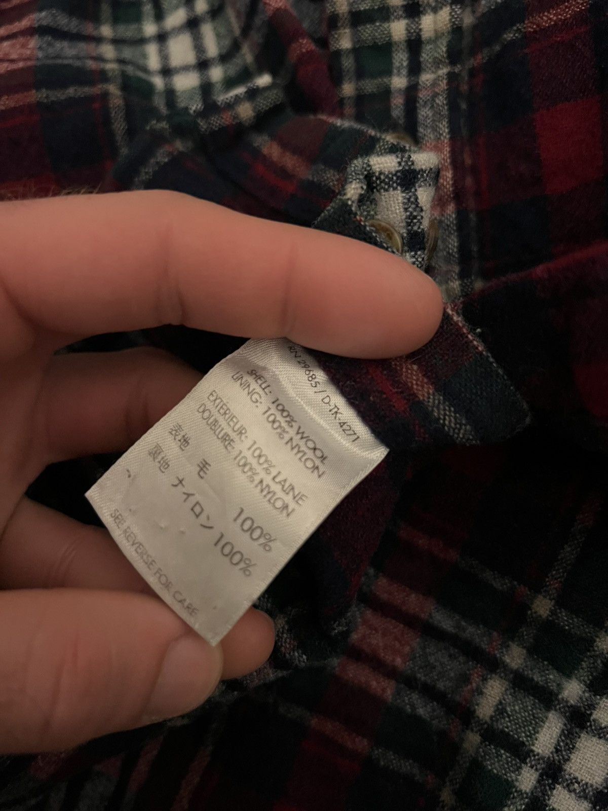 Pendleton Vintage Pendleton Wool Plaid Lodge Shirt Size US XL / EU 56 / 4 - 7 Thumbnail