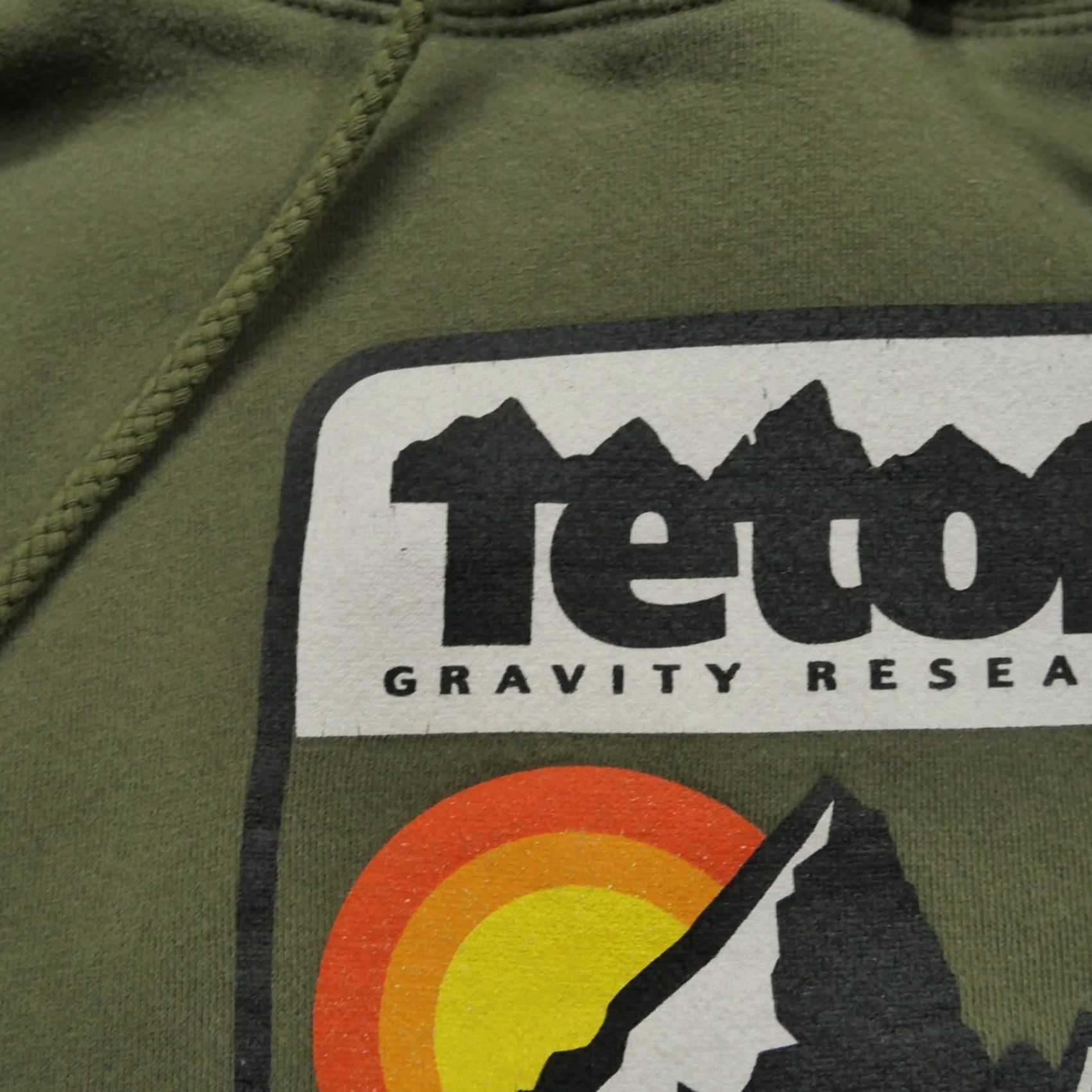 Eton VINTAGE Teton Hoodie Mens S Green Pullover Logo Hooded 90s Men Size US S / EU 44-46 / 1 - 3 Thumbnail