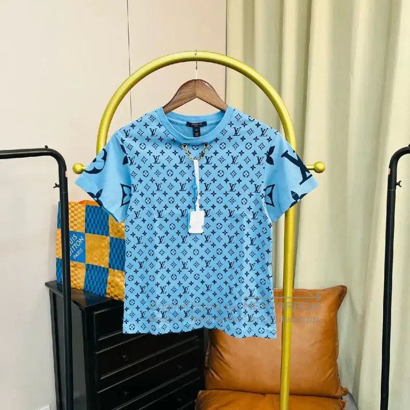 Louis Vuitton Louis Vuitton Blue Cotton T. Size XS / US 0-2 / IT 36-38 - 1 Thumbnail
