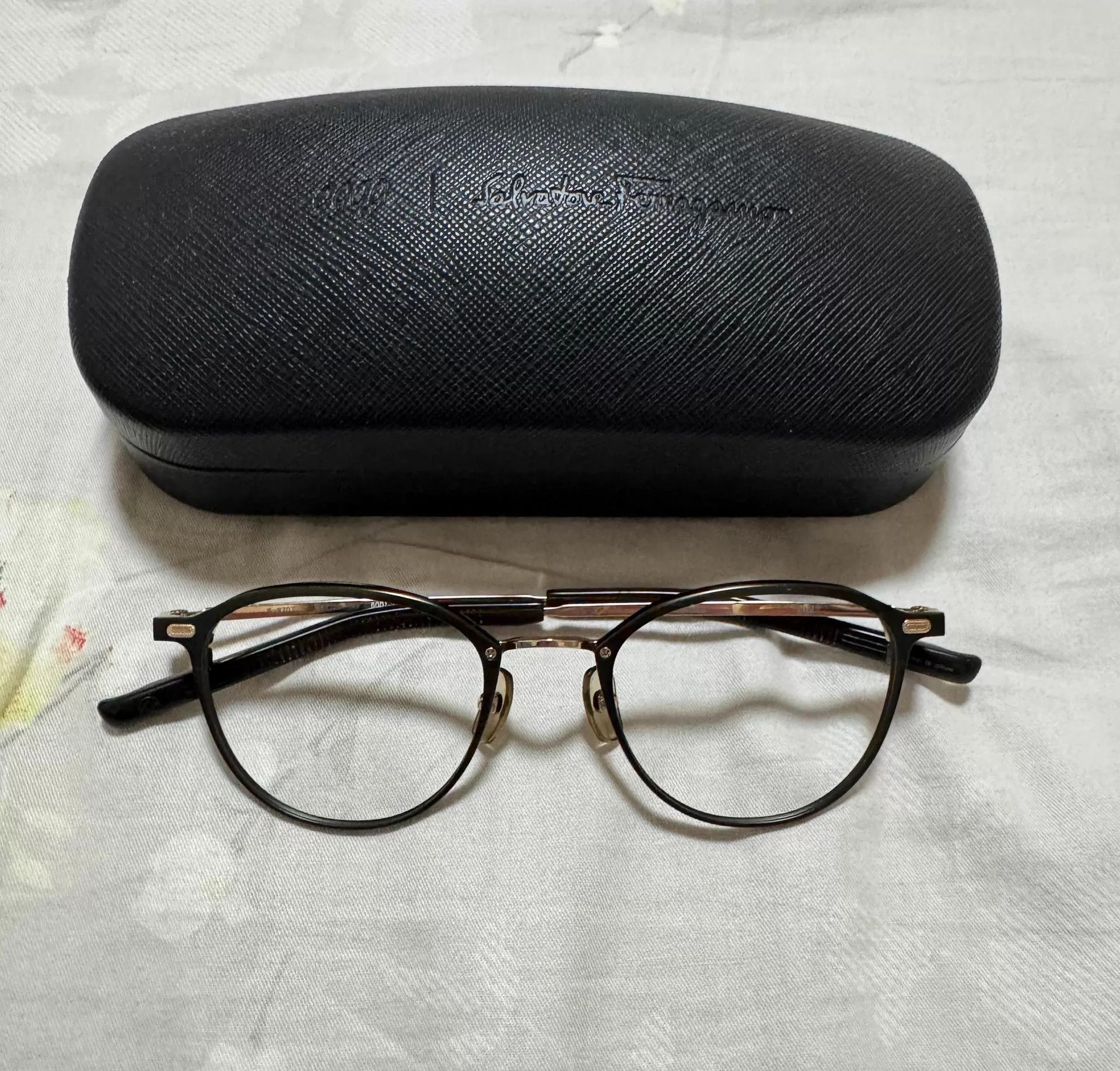 Other 4nines S-970T Boston Titanium Unlensed (Blk/Coffee+Rose Gold) Size ONE SIZE - 1 Thumbnail