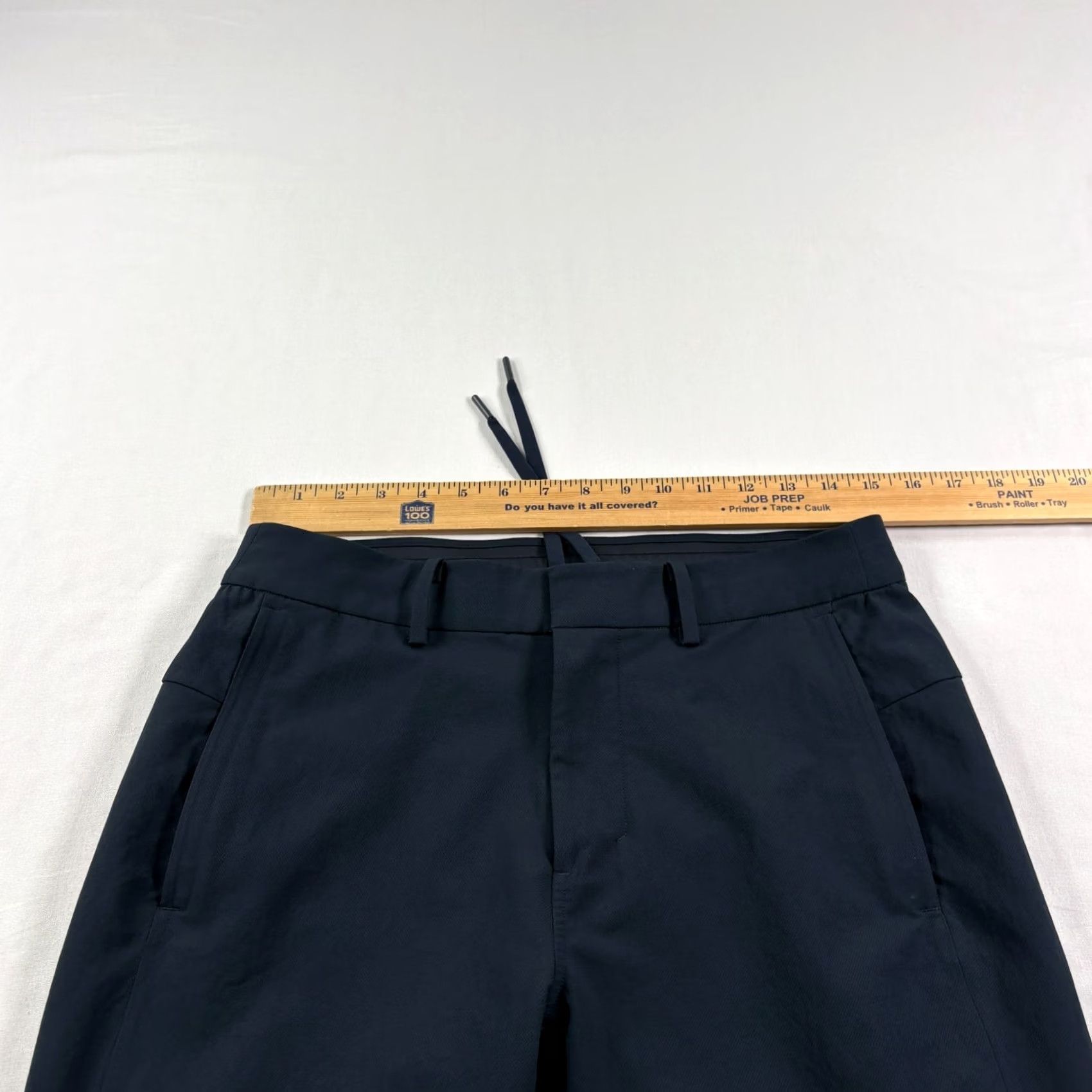 Lululemon Lululemon New Venture Trouse Pants Men 31x32 Blue Chino Preppy Casual Athleisure Slim Tapered Pockets Logo Casual Mens Blue Chino Pants Size US 31 - 5 Thumbnail