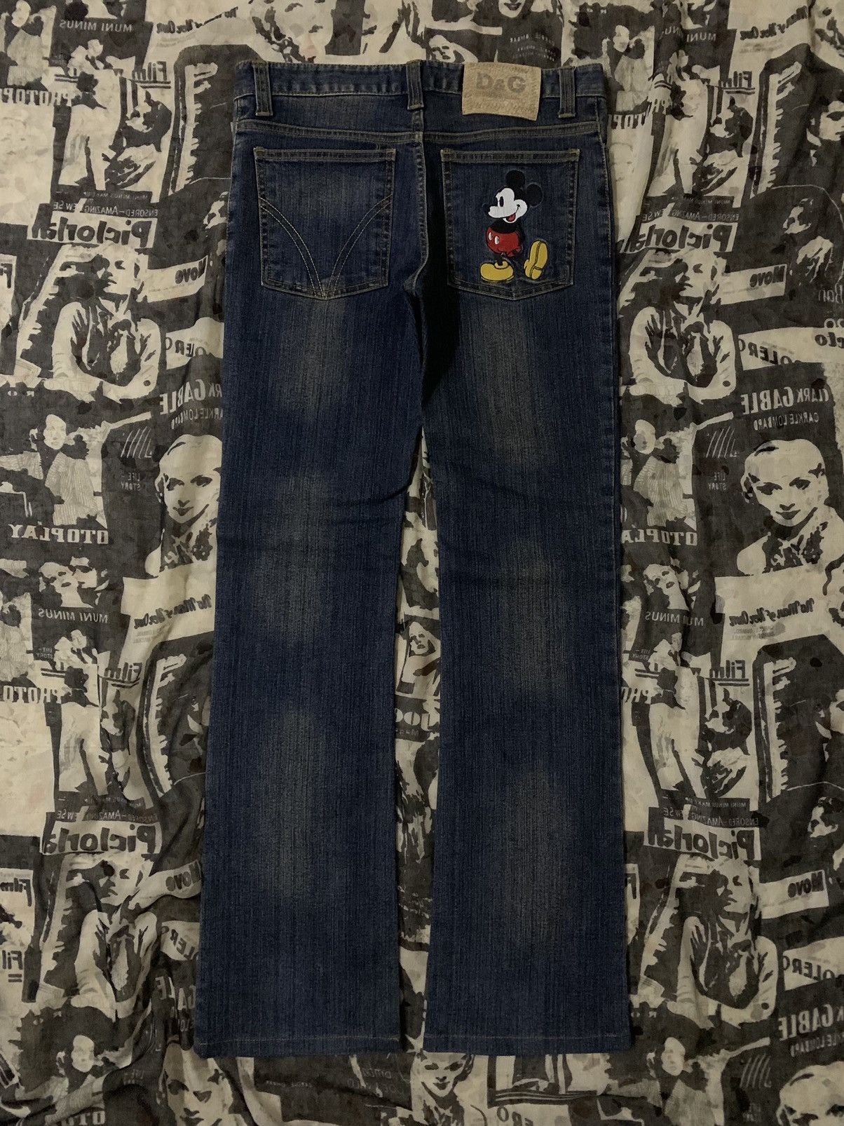 Dolce & Gabbana 💥Dolce&Gabbana x Mickey Denim Size 29" - 1 Thumbnail
