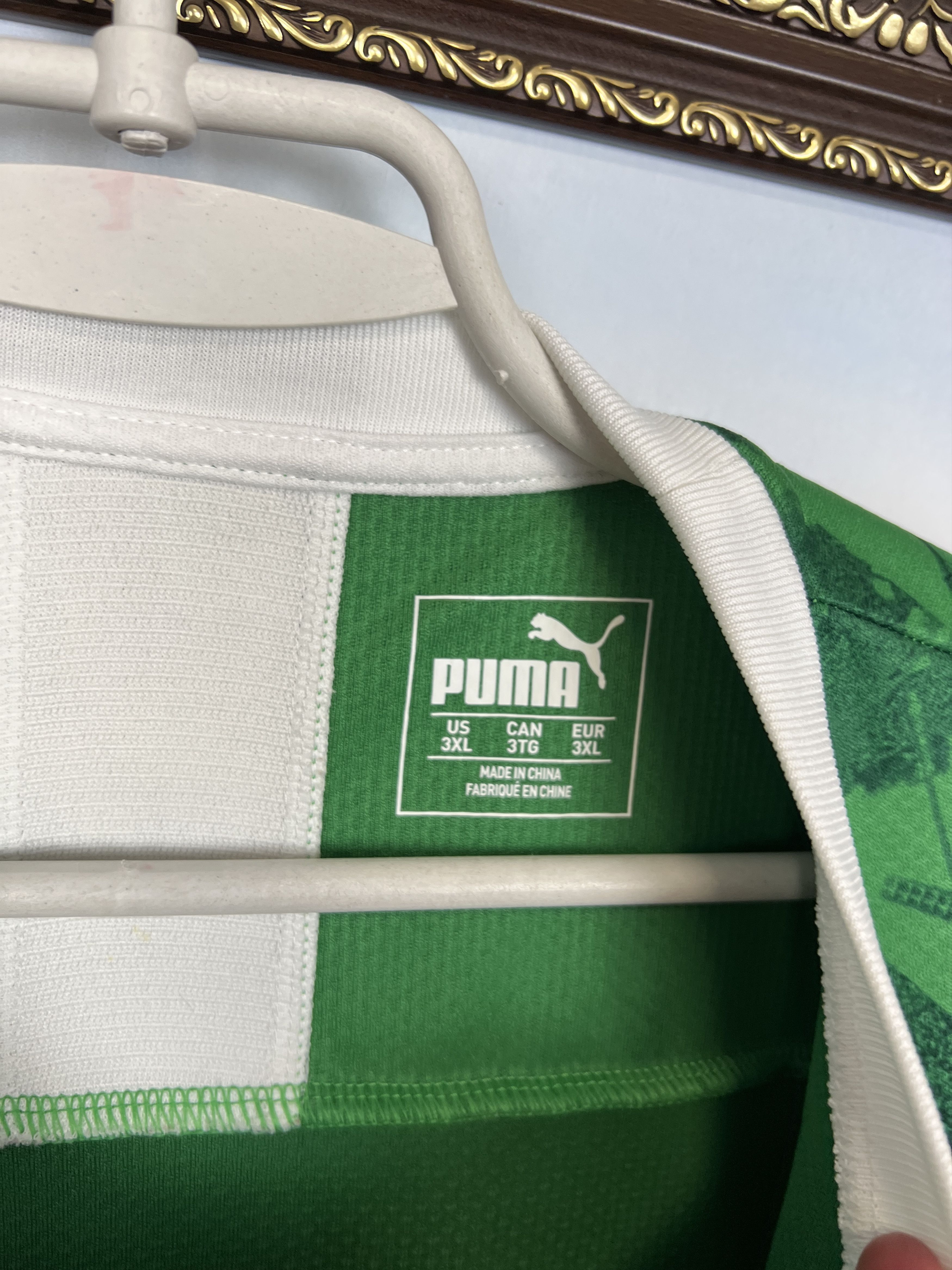 Puma Borussia Monchengladbach football shirt 2019 #10 Thuram 3XL Size US XXL / EU 58 / 5 - 11 Thumbnail