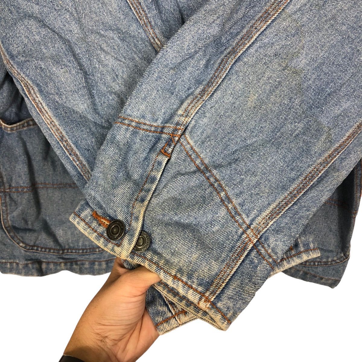 Japanese Brand 🔥90’s Chore Denim Jacket Offroad Boston USA Toyo Enterprise Size US M / EU 48-50 / 2 - 12 Thumbnail