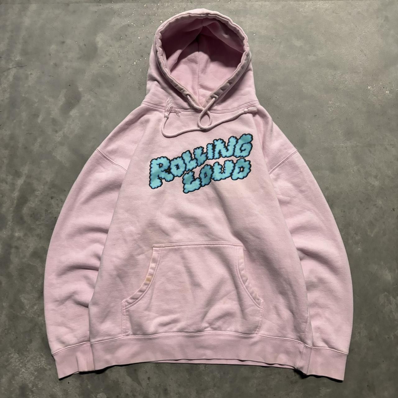 Rolling Loud × Vintage Crazy Vintage y2K/2000s Pink Rolling Loud Hip Hop Hoodie! Size US L / EU 52-54 / 3 - 1 Thumbnail