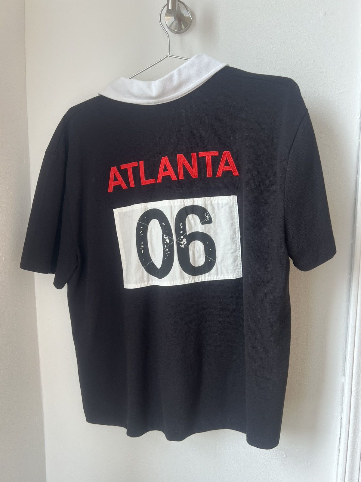 Mowalola Mowalola ATL Polo Atlanta Black Size Large Size US L / EU 52-54 / 3 - 4 Thumbnail