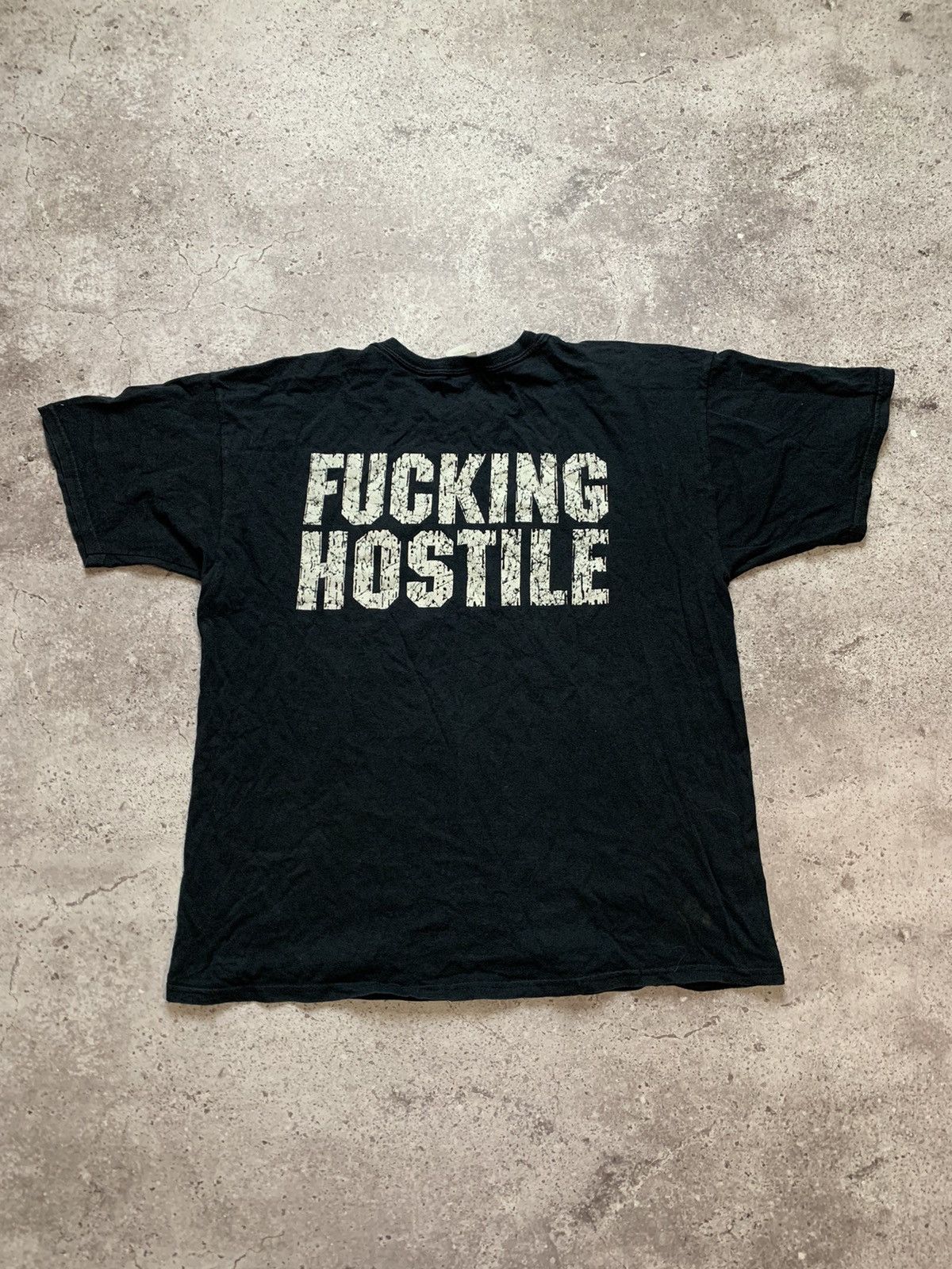 Band Tees Vintage PANTERA American rock band Fucking Hostile t-shirt Size US XL / EU 56 / 4 - 2 Thumbnail