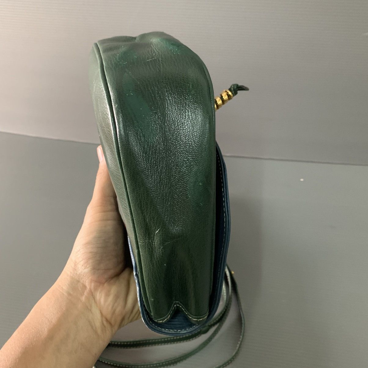 Loewe Loewe Leather Top Handle Sling Bag Size ONE SIZE - 8 Thumbnail
