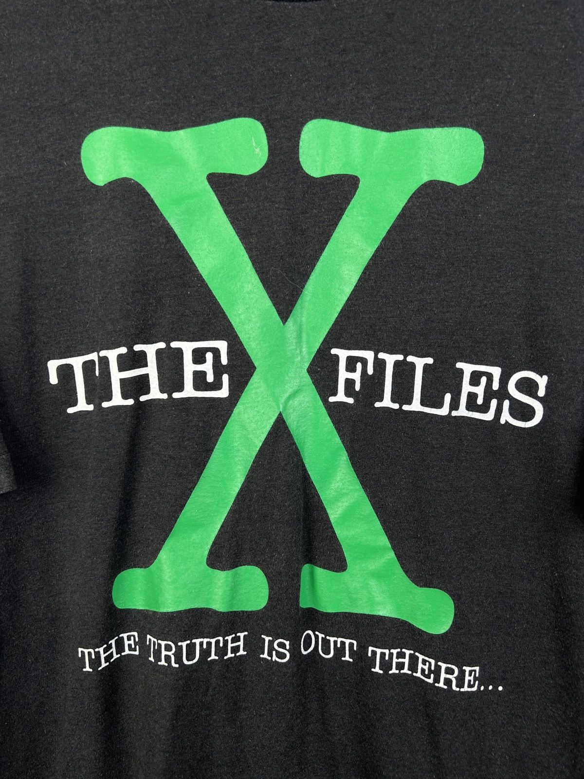 Vintage 90s X Files Trust No 1 Movie Single Stitch T-Shirt Black L Size US L / EU 52-54 / 3 - 2 Thumbnail