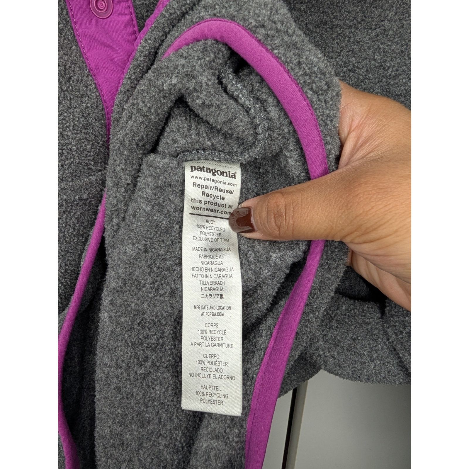 Patagonia Patagonia Lightweight Synchilla Snap-T Pullover Size M / US 6-8 / IT 42-44 - 5 Thumbnail