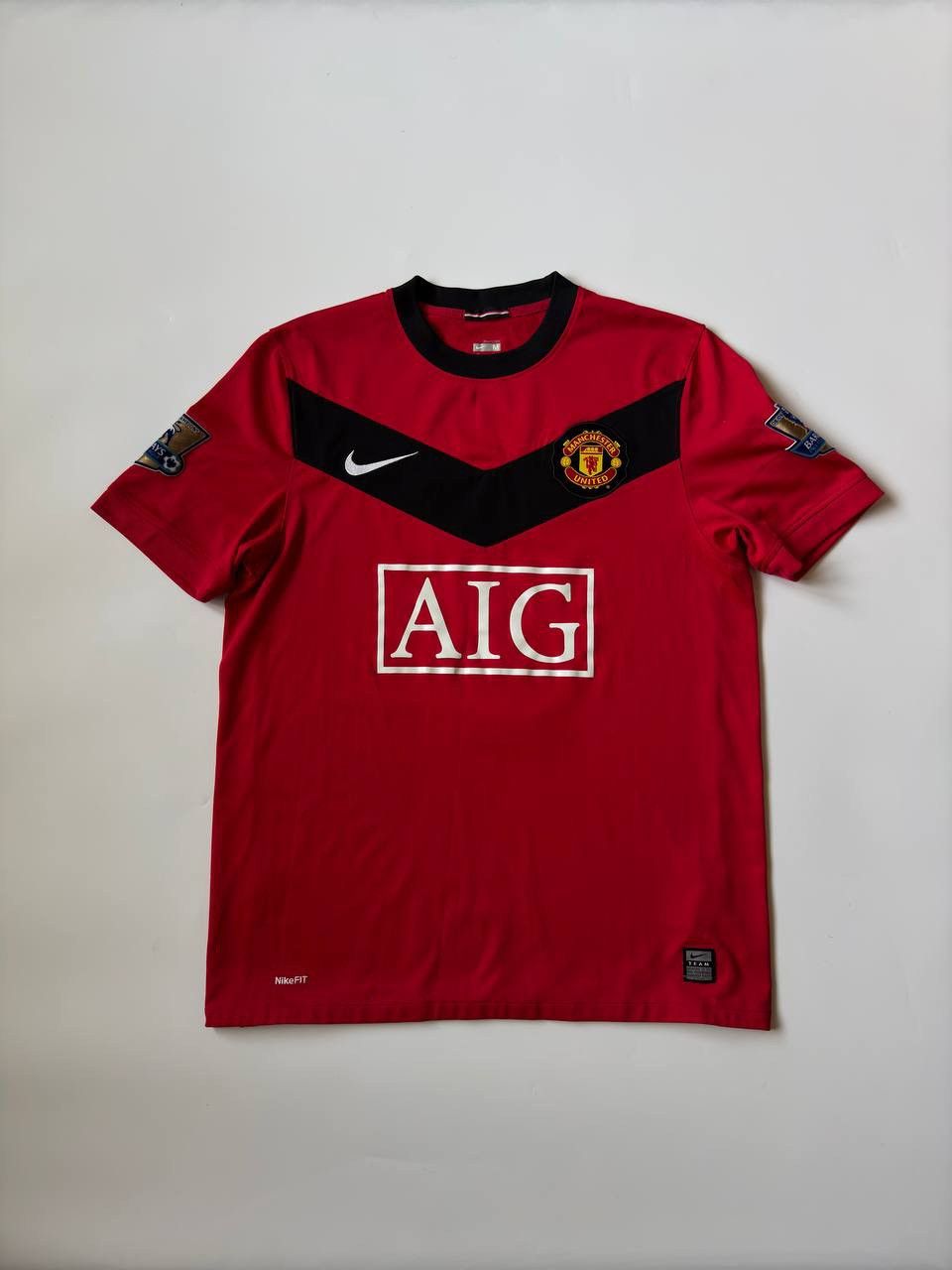 Nike Owen 7 Nike Manchester United soccer jersey M vintage apl Size US M / EU 48-50 / 2 - 2 Thumbnail