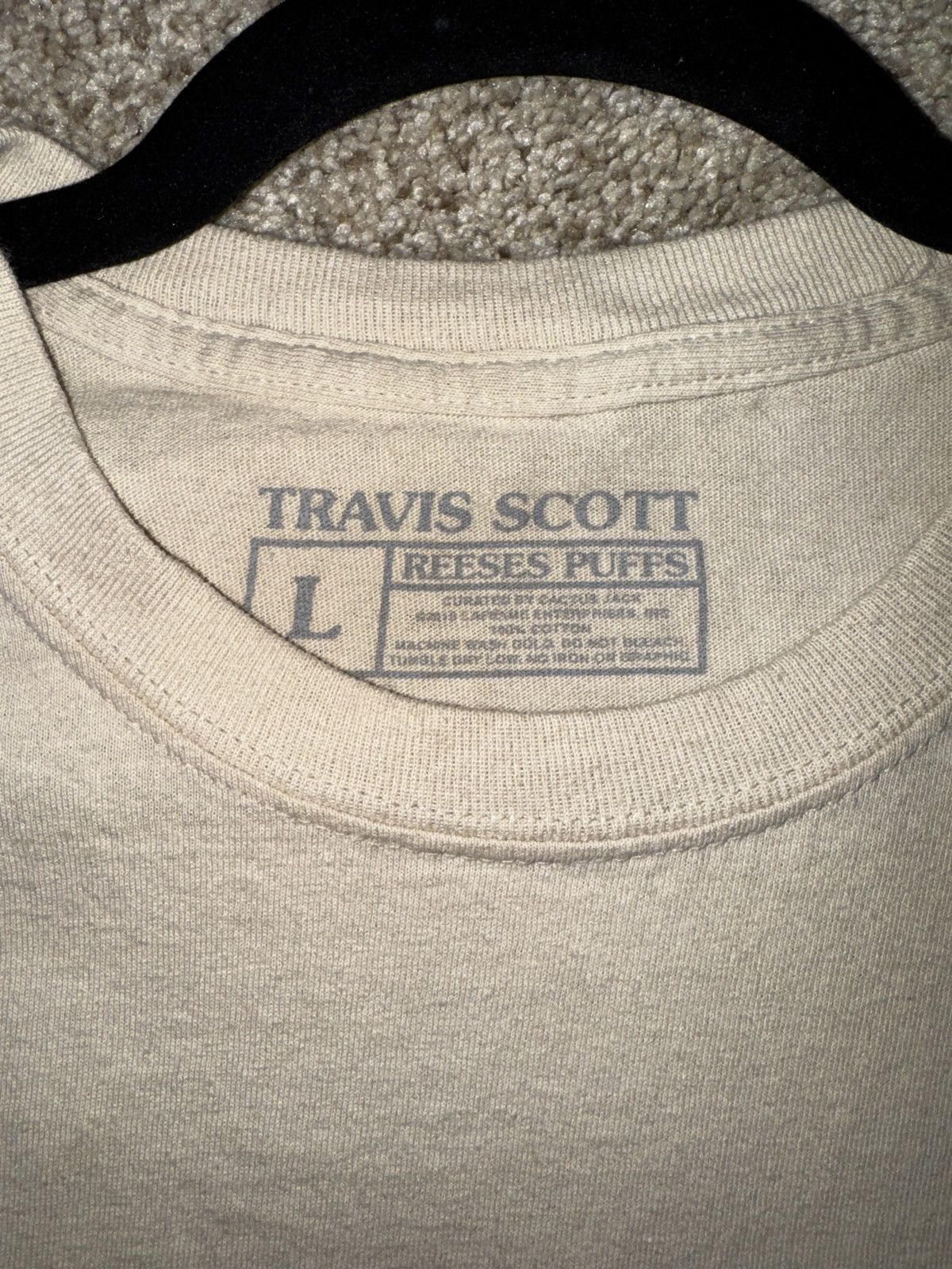 Travis Scott Travis Scott x Reese’s Puff T-shirt Size US L / EU 52-54 / 3 - 5 Thumbnail