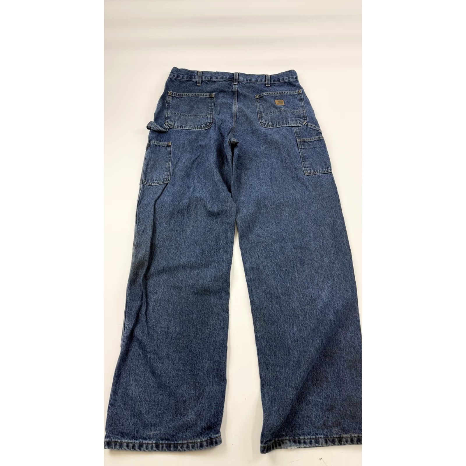 Carhartt Carhartt Jeans Mens 38x34 Blue B13 Original Dungaree Fit Carpenter Denim Pants Size US 38 / EU 54 - 7 Thumbnail
