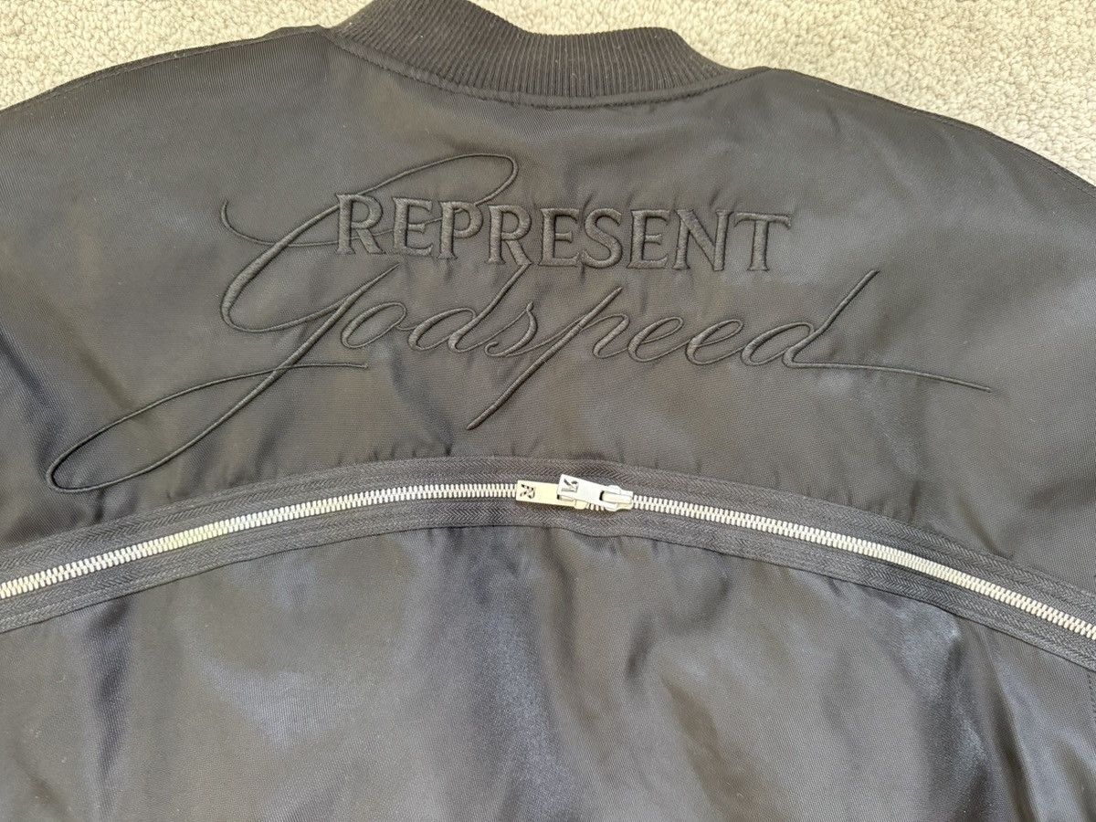 Represent GodSpeed Black Bomber Jacket - Latest Collection