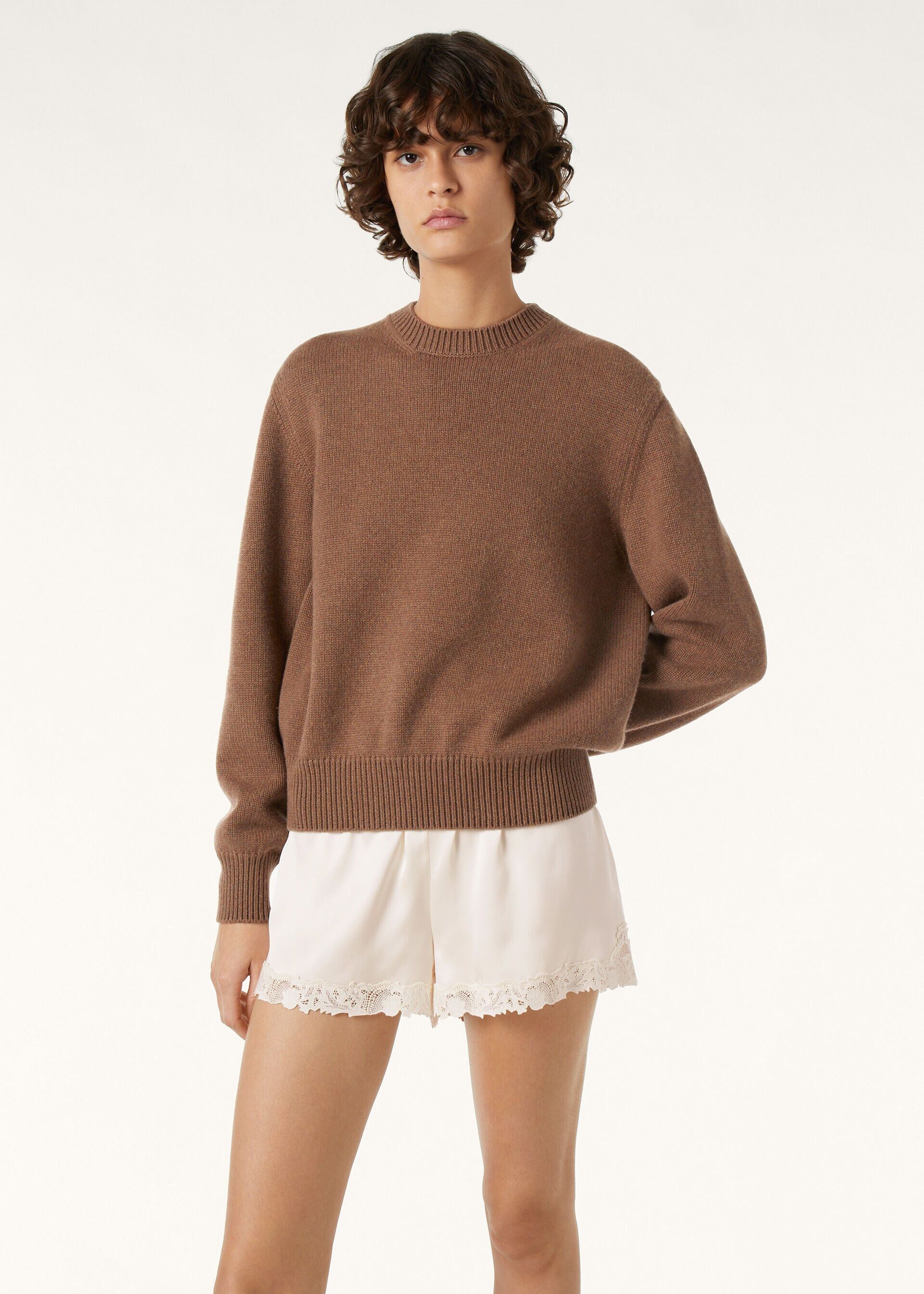 Loro Piana os11x0426 FAQ9314 Classic Crewneck Sweater Rustic Brown Mel Size M / US 6-8 / IT 42-44 - 4 Thumbnail