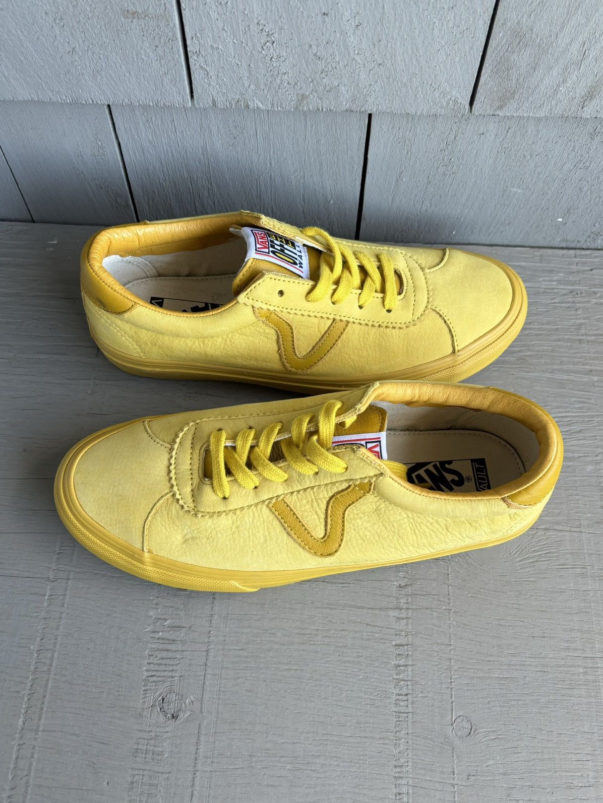 Vans Vans Sport Low Shoe Vans V Skateboarding Mustard Vulcanized Size US 8 / EU 41 - 2 Thumbnail