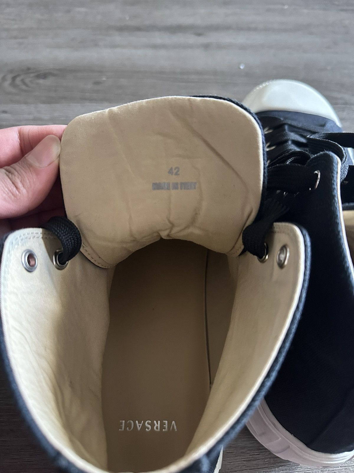 Versace Versace Medusa Hi Sneaker Size US 9 / EU 42 - 6 Thumbnail