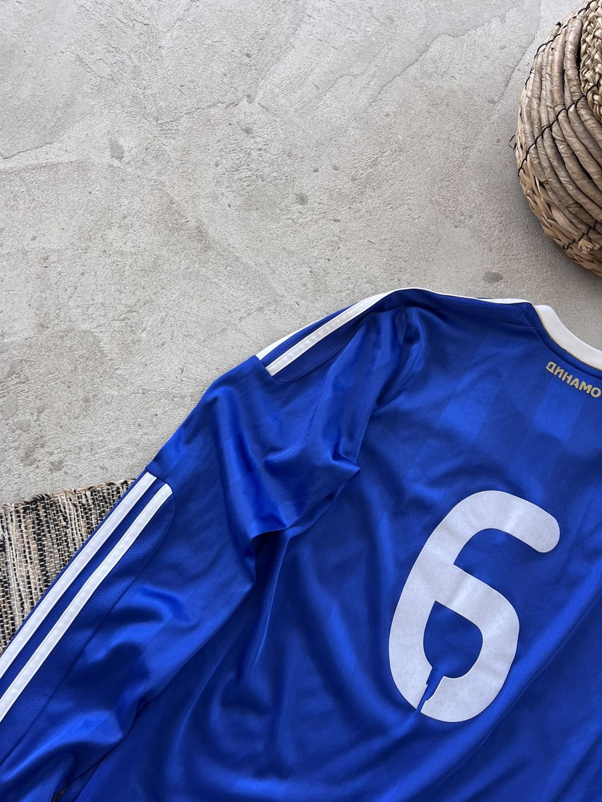 Adidas Vintage Adidas Dynamo Kyiv LongSleeve Jersey Blue 6 Football Size US S / EU 44-46 / 1 - 12 Thumbnail
