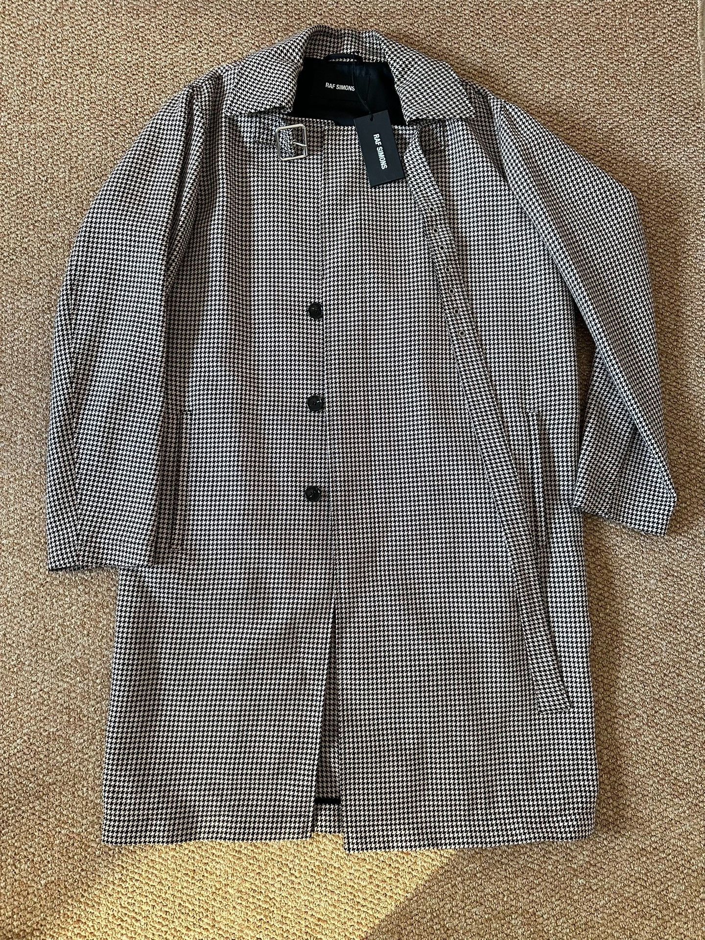 Raf Simons Raf Simons 17SS Buckle Wool Coat Nextarrow-2501 Size US M / EU 48-50 / 2 - 1 Thumbnail