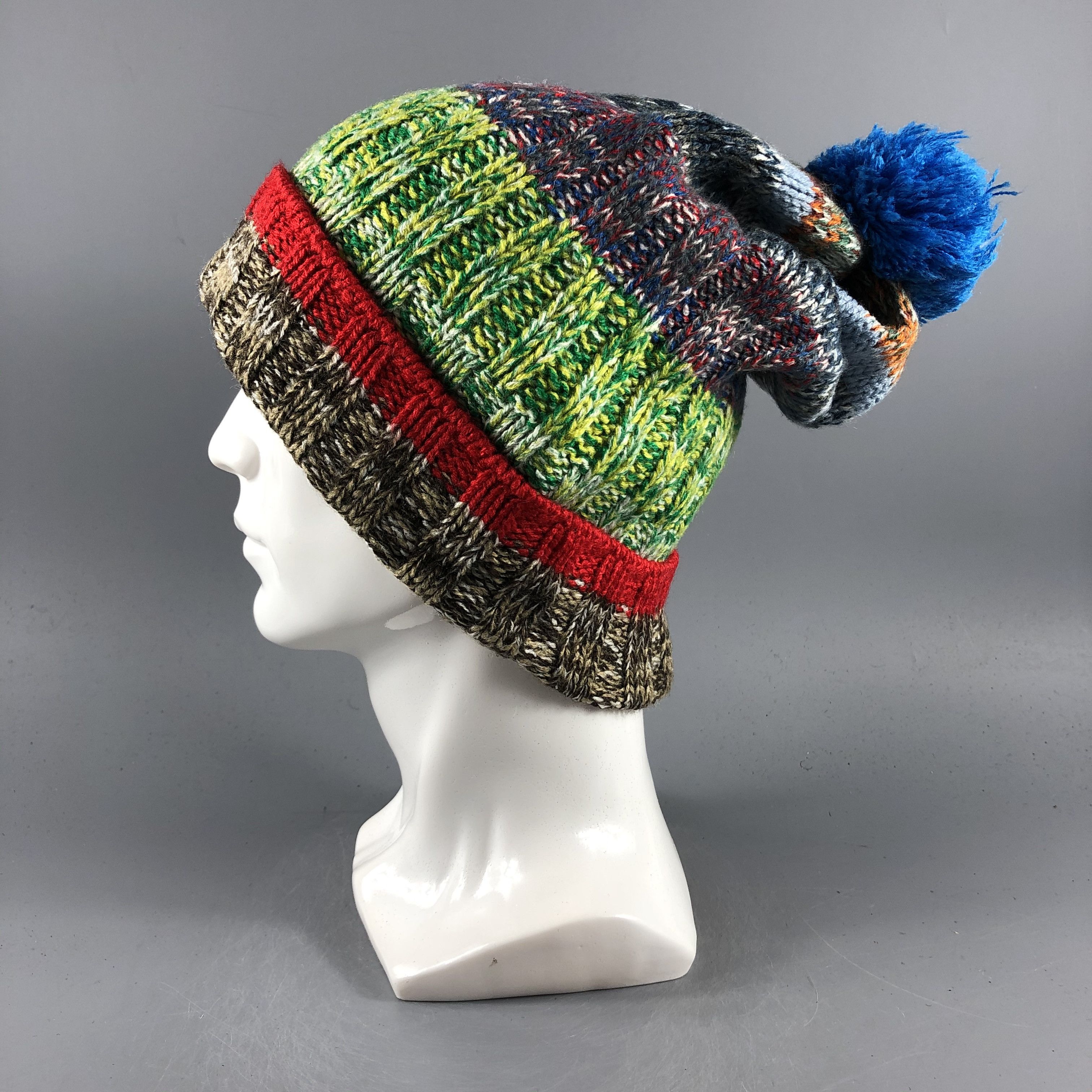 Gap × Vintage Gap Kids Bobble Beanie Snow Hat Snow Cap -D160 Size ONE SIZE - 1 Thumbnail