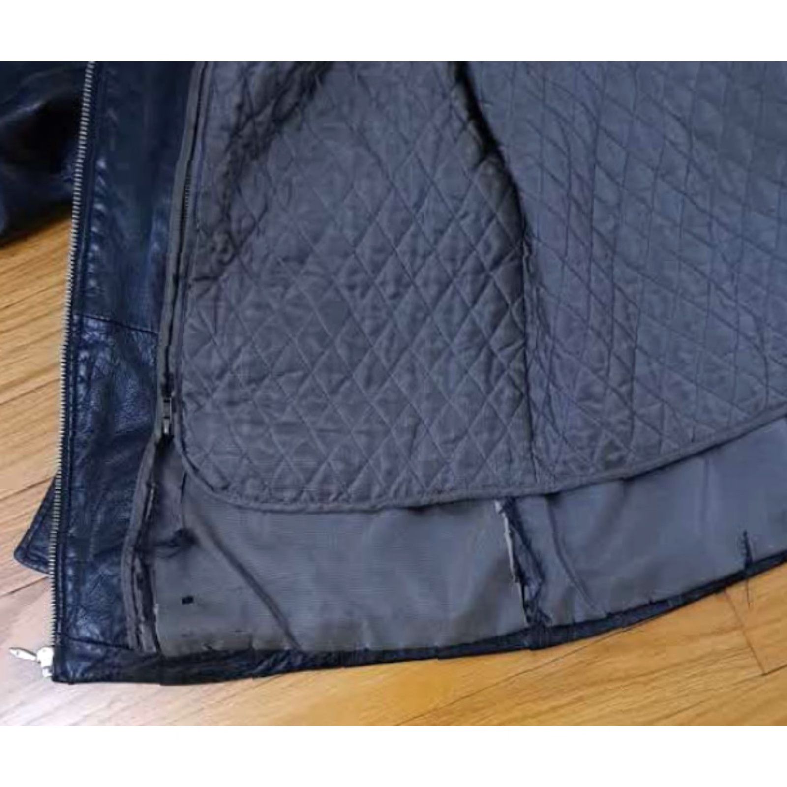 Vintage VINTAGE Pelle Studio Wilson Leather Jacket Belted Jacket Men LG Black Removable Thinsulate Liner Full Zip Front Pocket Size US L / EU 52-54 / 3 - 7 Thumbnail