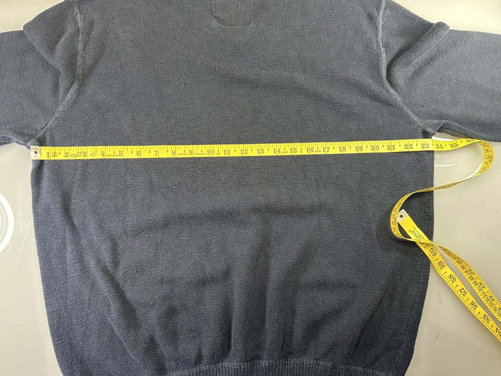 American Eagle Outfitters American Eagle 100% Cotton Long Sleeve Sweater Blue Men XL Size US XL / EU 56 / 4 - 6 Thumbnail