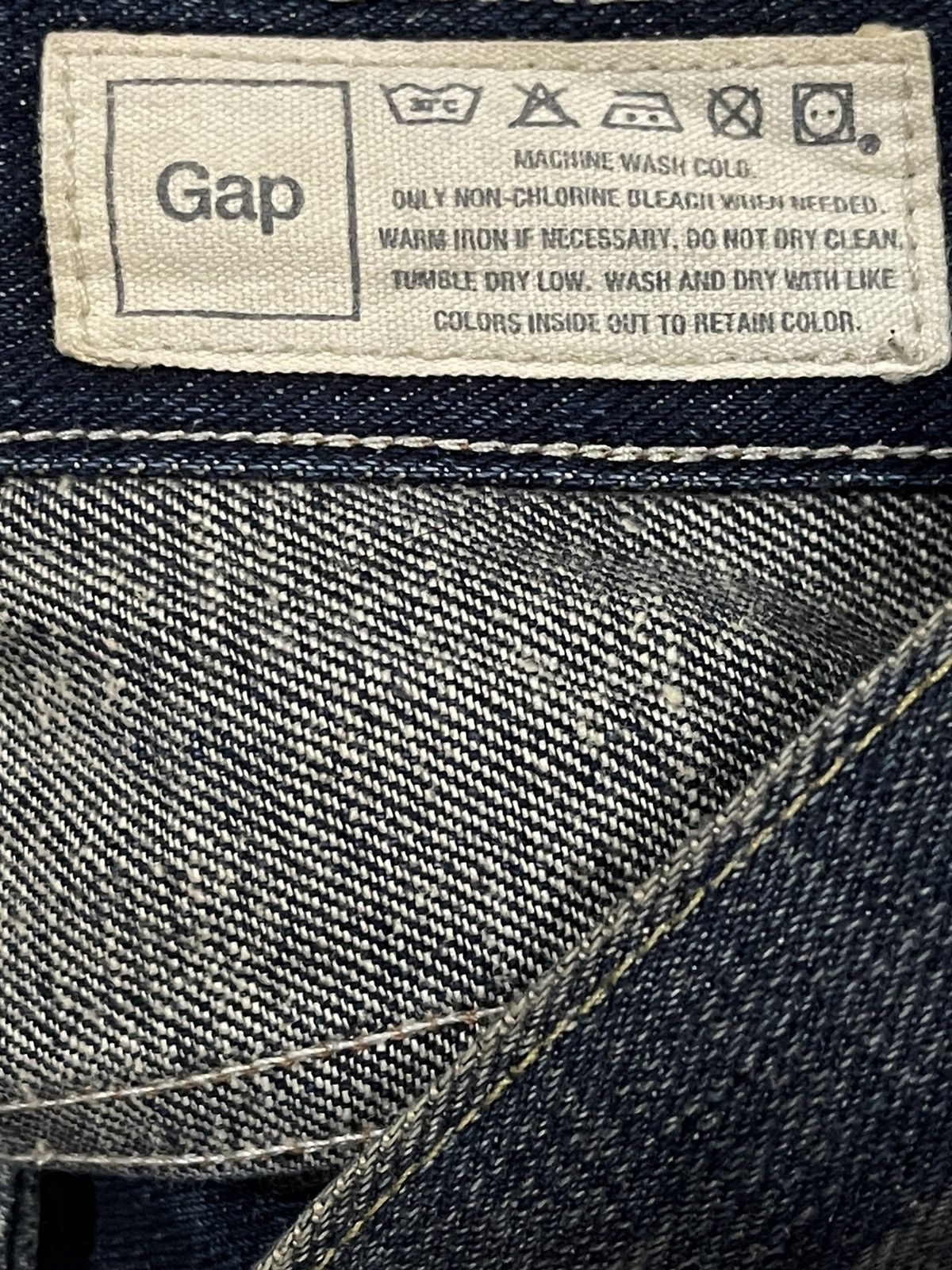 Gap Vintage Gap Classic Mud Wash Style Loose Jeans Size US 30 / EU 46 - 10 Thumbnail