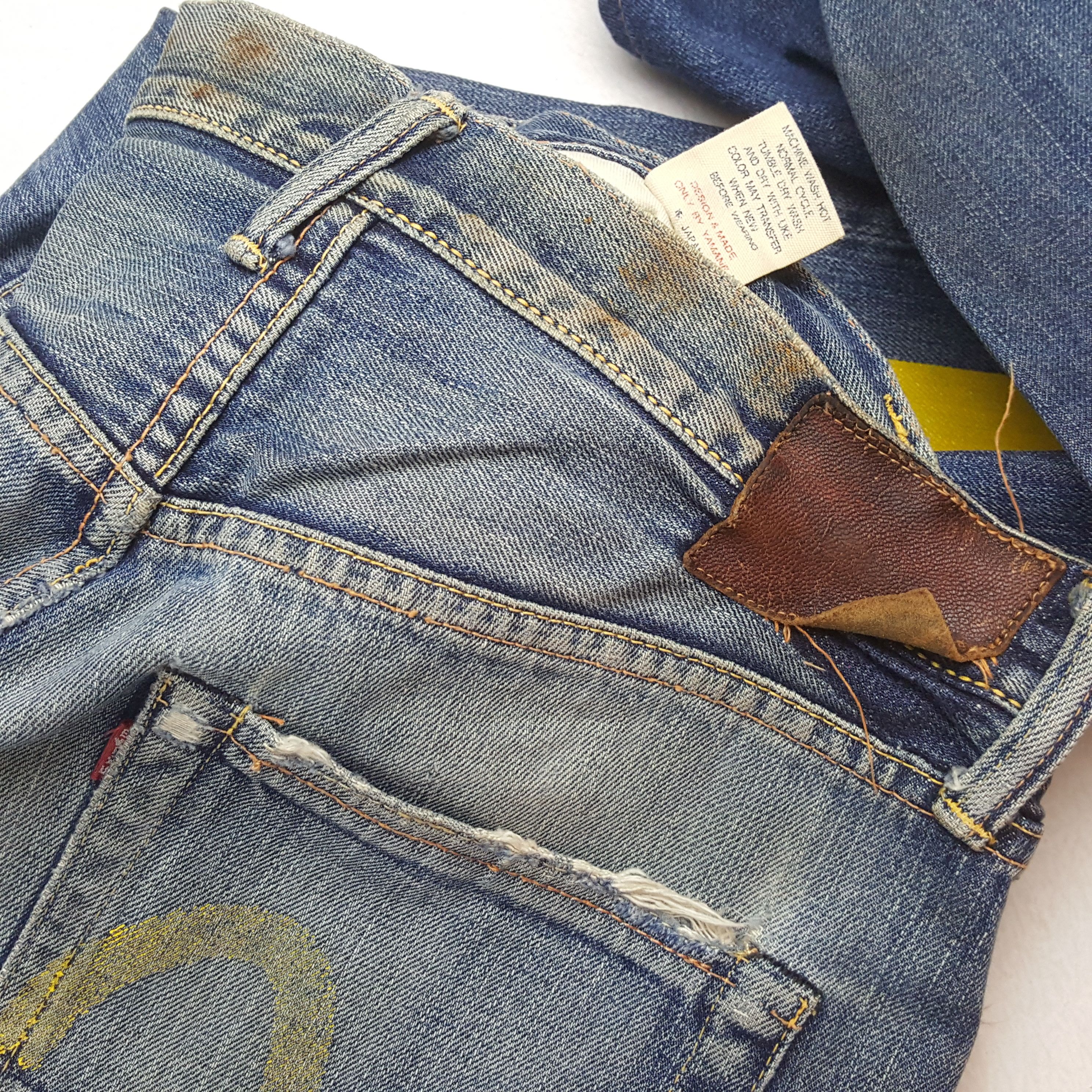 Evisu EVISU Japanese Brand Streetwear Custom Daicock Jeans Size US 30 / EU 46 - 14 Thumbnail