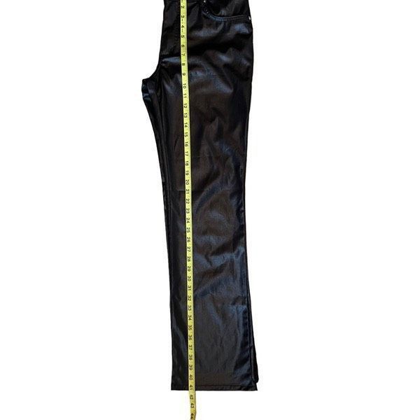 Vintage Vintage Bubblegum black satin Y2K bootcut low rise jeans Size 36" / US 14 / IT 50 - 5 Thumbnail