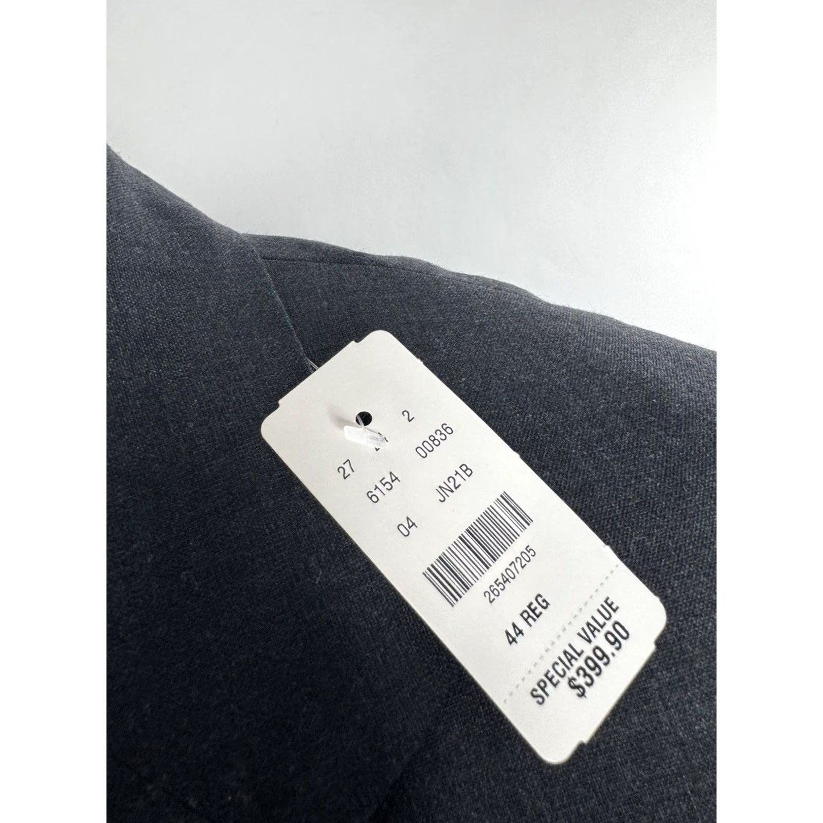 Brooks Brothers Brookss Brothers Blazer Mens 44 Wool Gray Regular Size Wool Blazer 1990s Vintage Men’s Brooks Brothers - NEW w TAG MSRP: 99 Size 44R - 5 Thumbnail