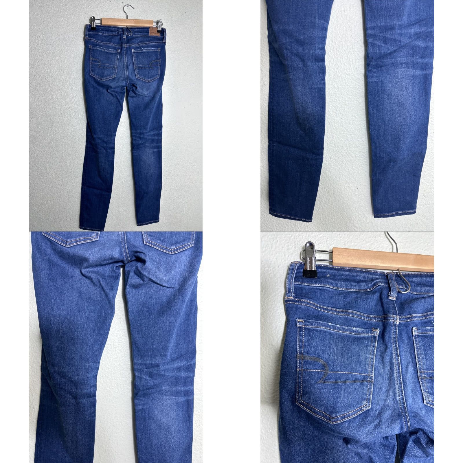 American Eagle Outfitters **American Eagle Outfitters Women Size 6 Darkwash Skinny Jeans 27x29** User: American Eagle Outfitters Women Size 6 Darkwash Skinny Jeans 27x29 Size 30" / US 8 / IT 44 - 8 Thumbnail