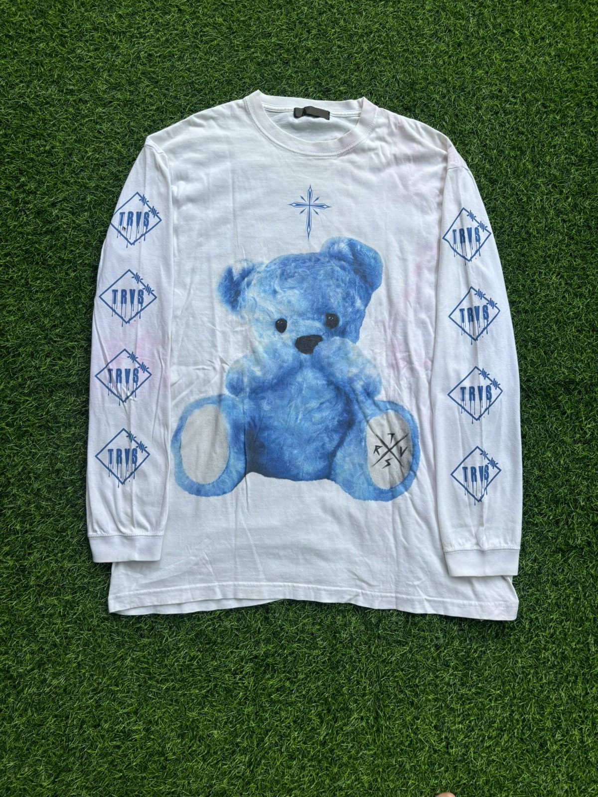 Hysteric Glamour Y2k Travas Tokyo Bear Longsleeve Size US XL / EU 56 / 4 - 1 Thumbnail