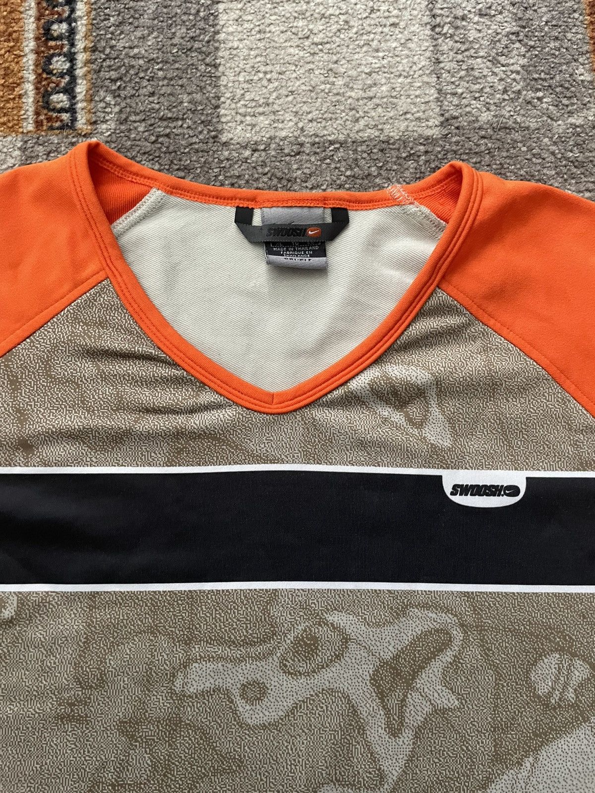 Nike Vintage T-shirt Nike Dri-fit Swoosh Size US XL / EU 56 / 4 - 3 Thumbnail