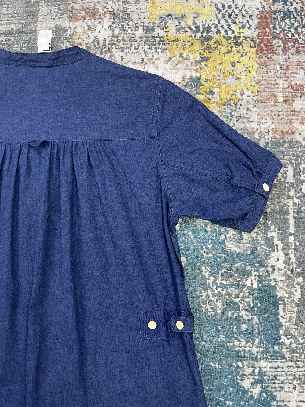 Margaret Howell MHL Margaret Howell Double Breasted Indigo Dress Size S / US 4 / IT 40 - 5 Thumbnail