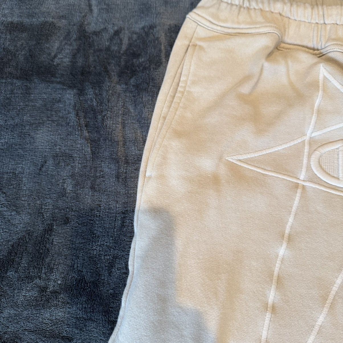 Pearl (Off-White) Rick Owens x Champion Sweatpants Size XXL