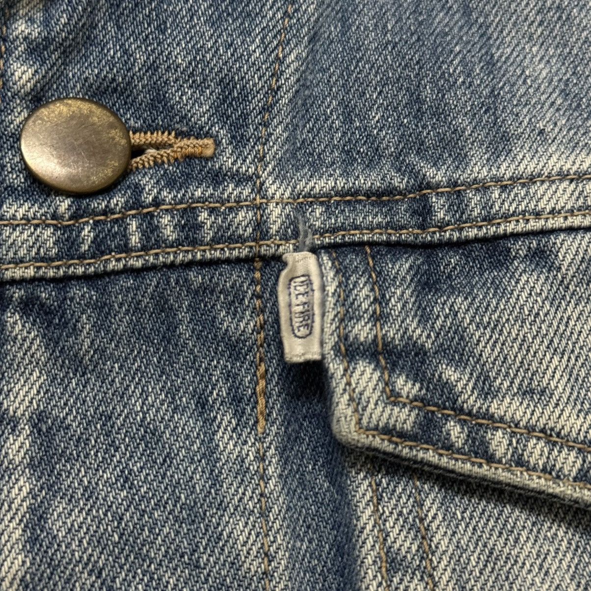 Japanese Brand Vintage IceFire Denim Trucker Jacket Japanese Brand Size US M / EU 48-50 / 2 - 10 Thumbnail