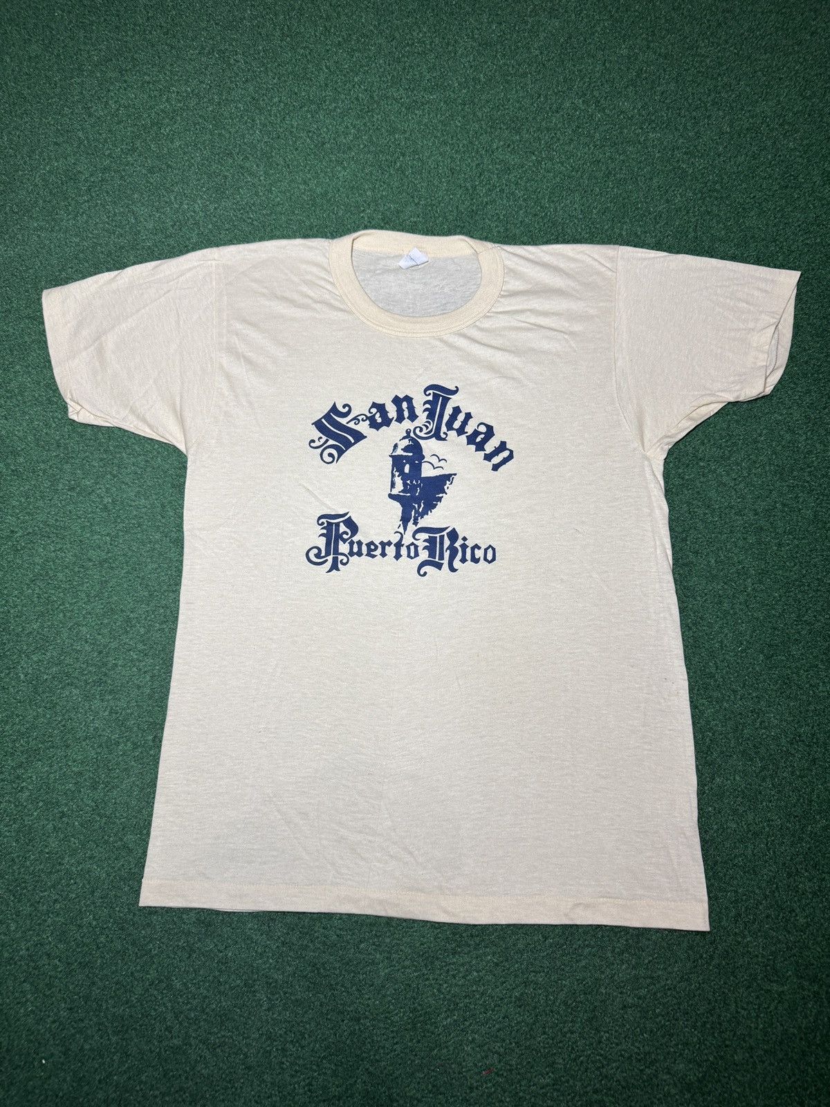 Vintage Vintage San Juan Puerto Rico Medium 19x27 Thin T Shirt Size US M / EU 48-50 / 2 - 1 Thumbnail