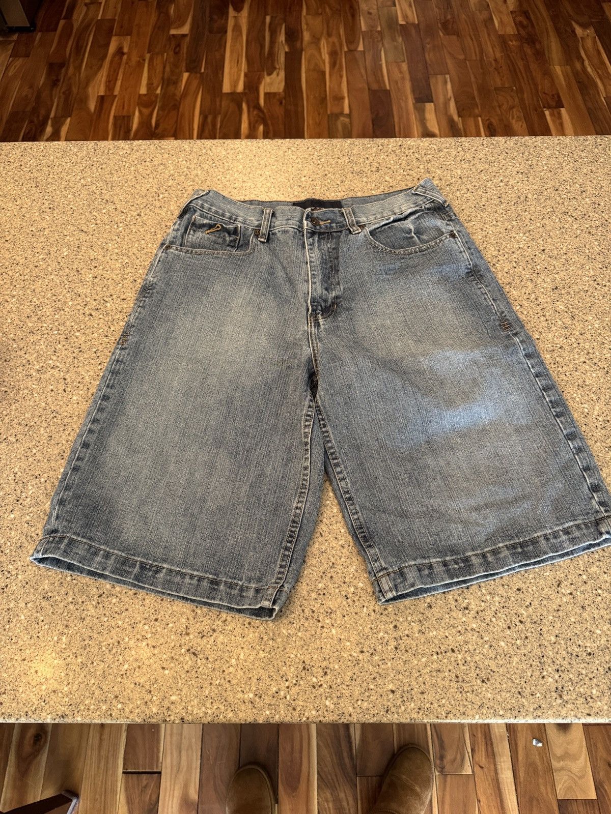 Phat Farm Phat Farm Baggy Y2K Streetwear Embroidered Jorts Size US 32 / EU 48 - 6 Thumbnail