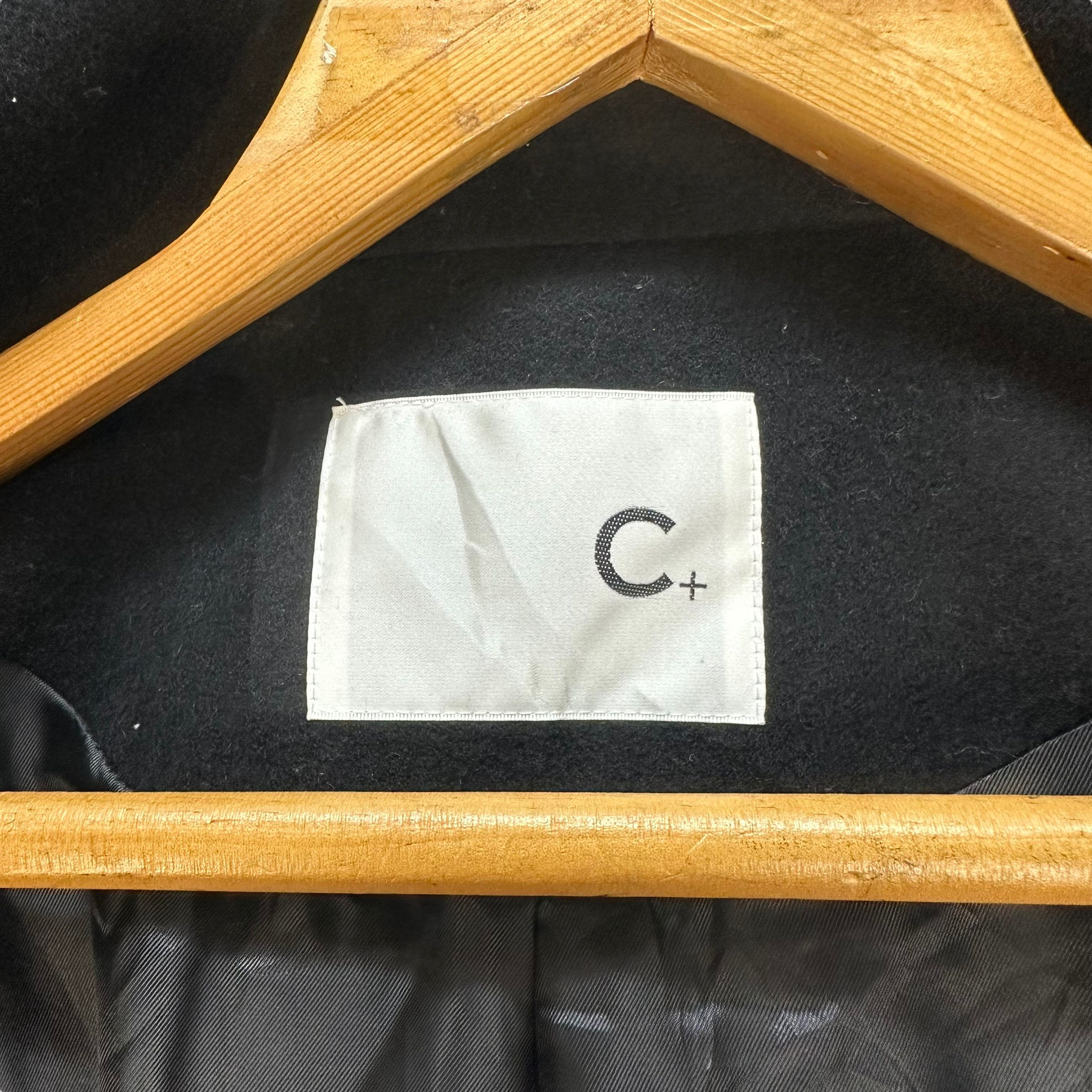 Japanese Brand C+ MADE IN JAPAN WOOL HOODED OVERCOAT #7758-168 Size US S / EU 44-46 / 1 - 8 Thumbnail