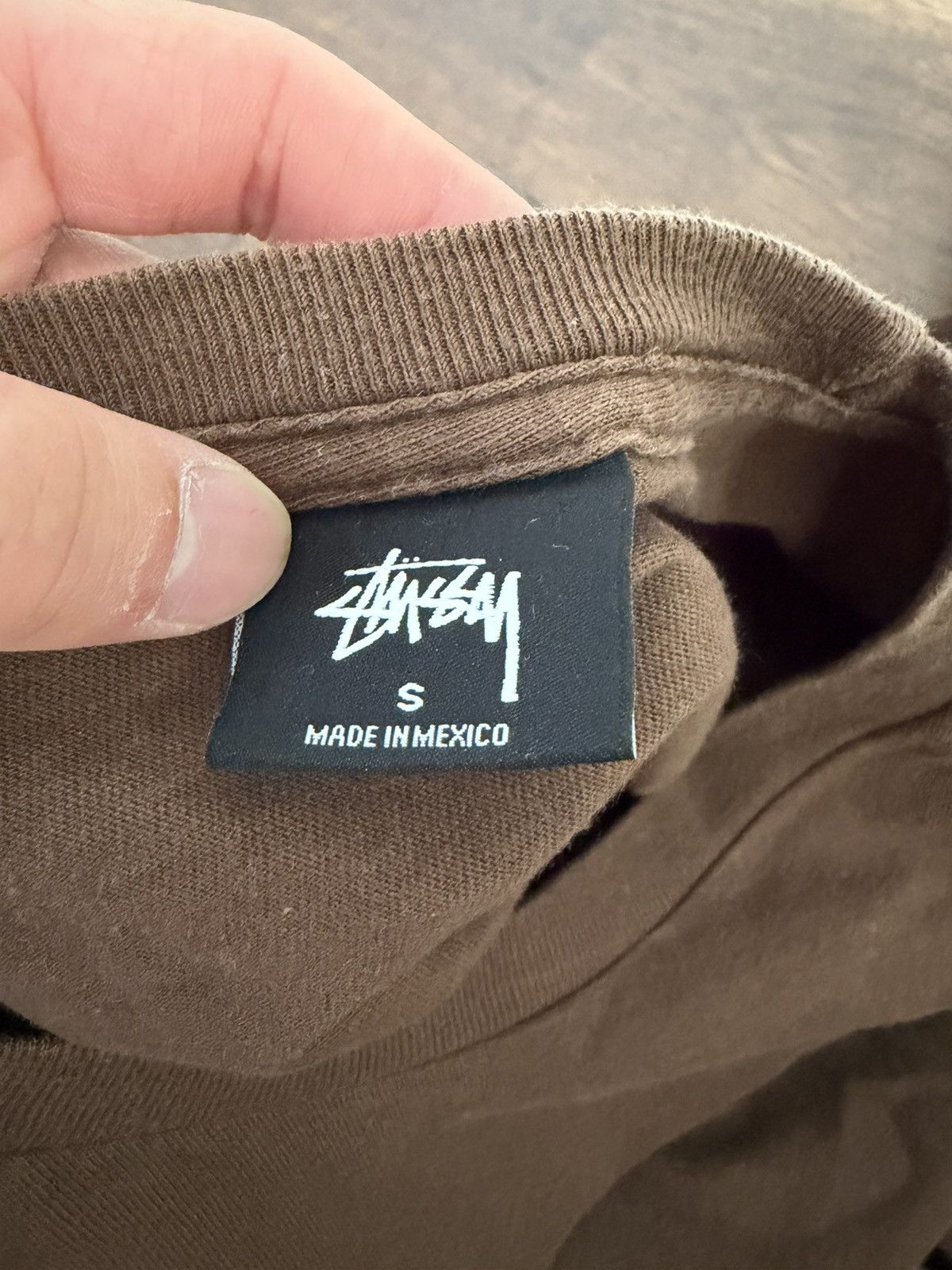 Stussy Stussy Brown Long Sleeve Size US S / EU 44-46 / 1 - 3 Thumbnail