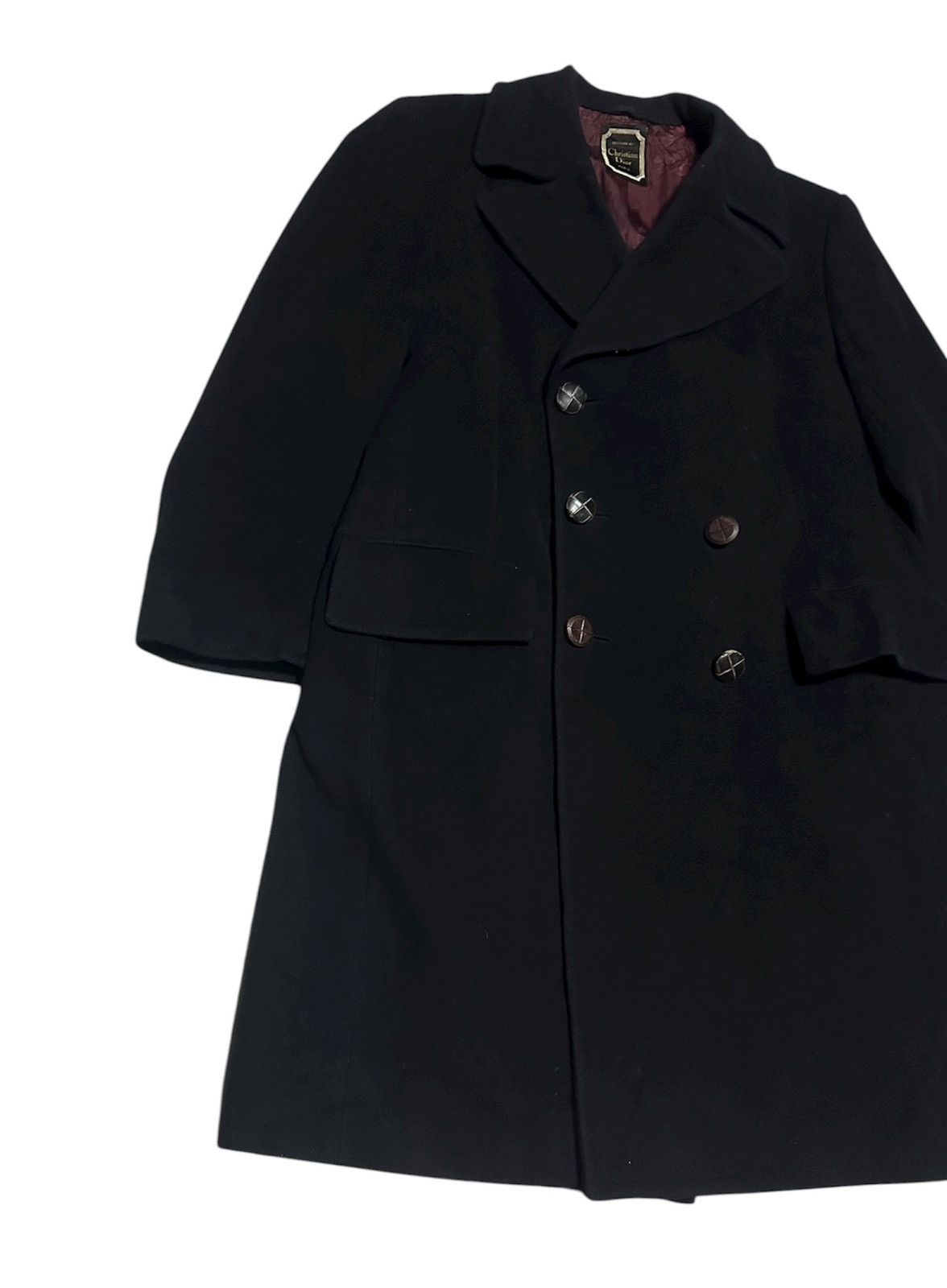 Christian Dior Monsieur Vintage Cristian Dior Wool Long Jacket Size US M / EU 48-50 / 2 - 2 Thumbnail