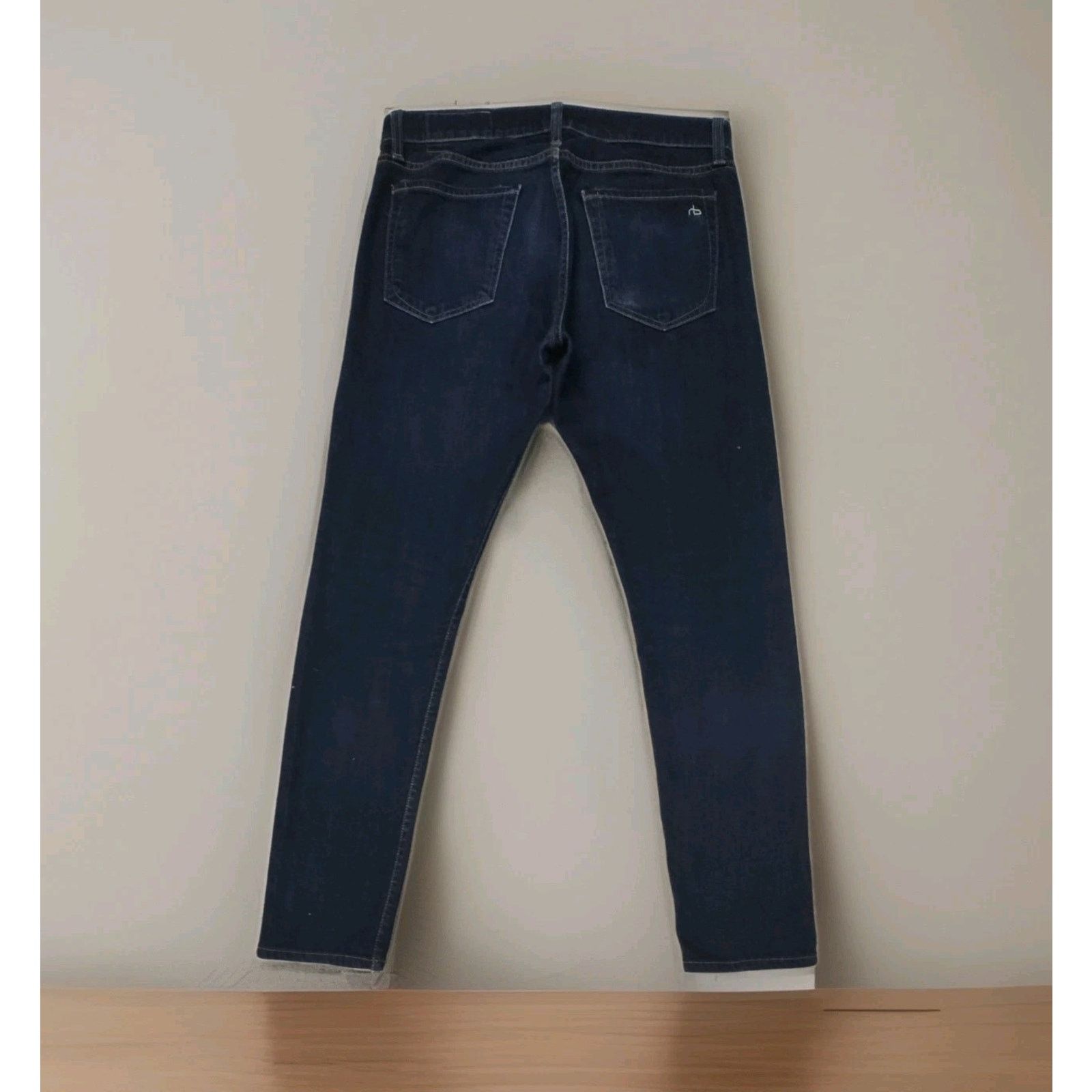 Rag & Bone Rag & Bone Jeans Fit1 Skinny Selvedge Denim Cotton 31(32×29) Size US 31 - 3 Thumbnail