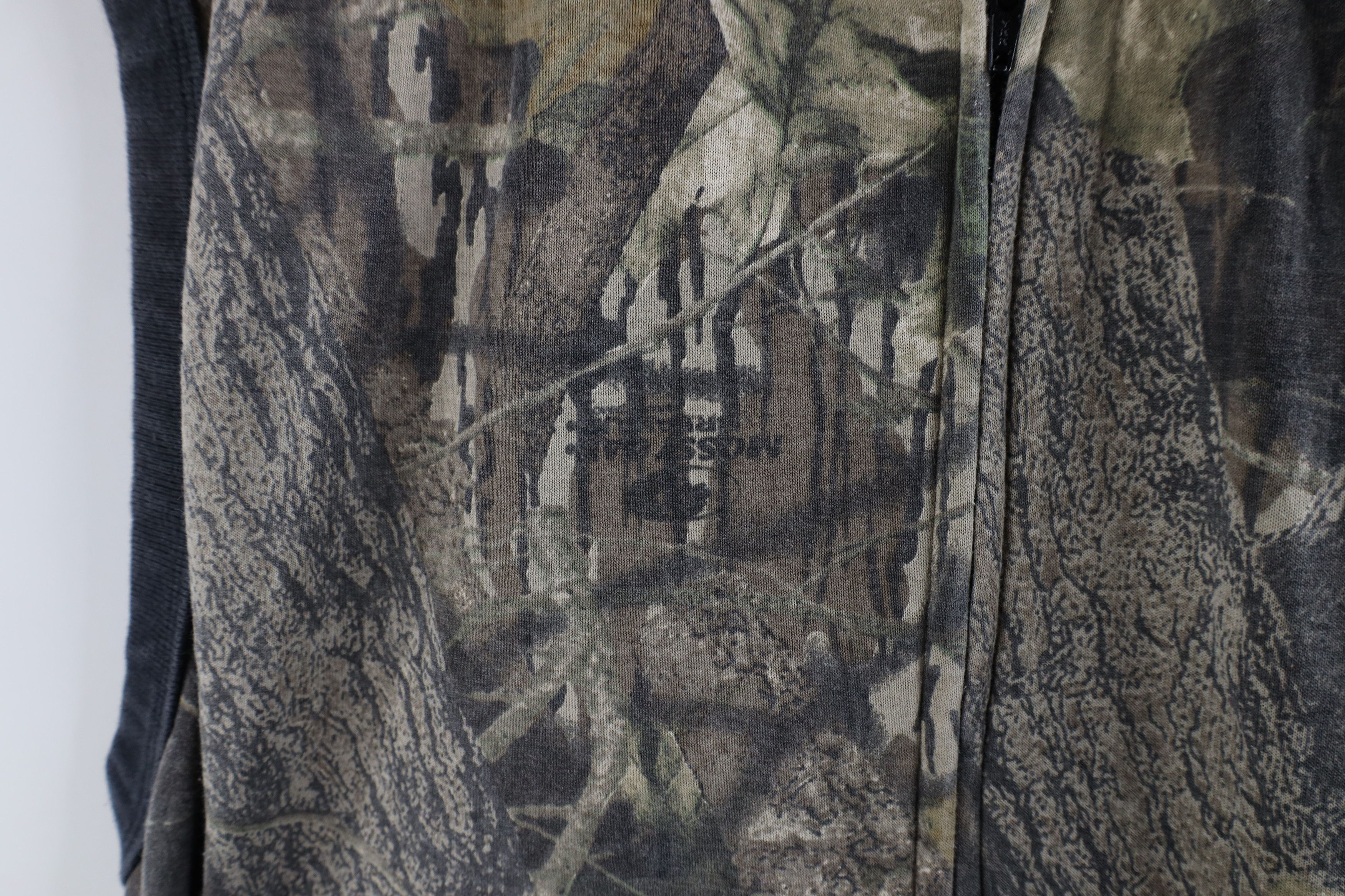 Vintage Vintage 90s Streetwear Camouflage Sleeveless Vest Jacket Size US XL / EU 56 / 4 - 5 Thumbnail