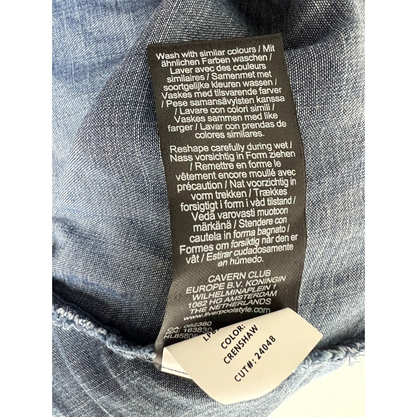 Other Liverpool Los Angeles Denim Button Up Top Petite Small NWT Size S / US 4 / IT 40 - 8 Thumbnail