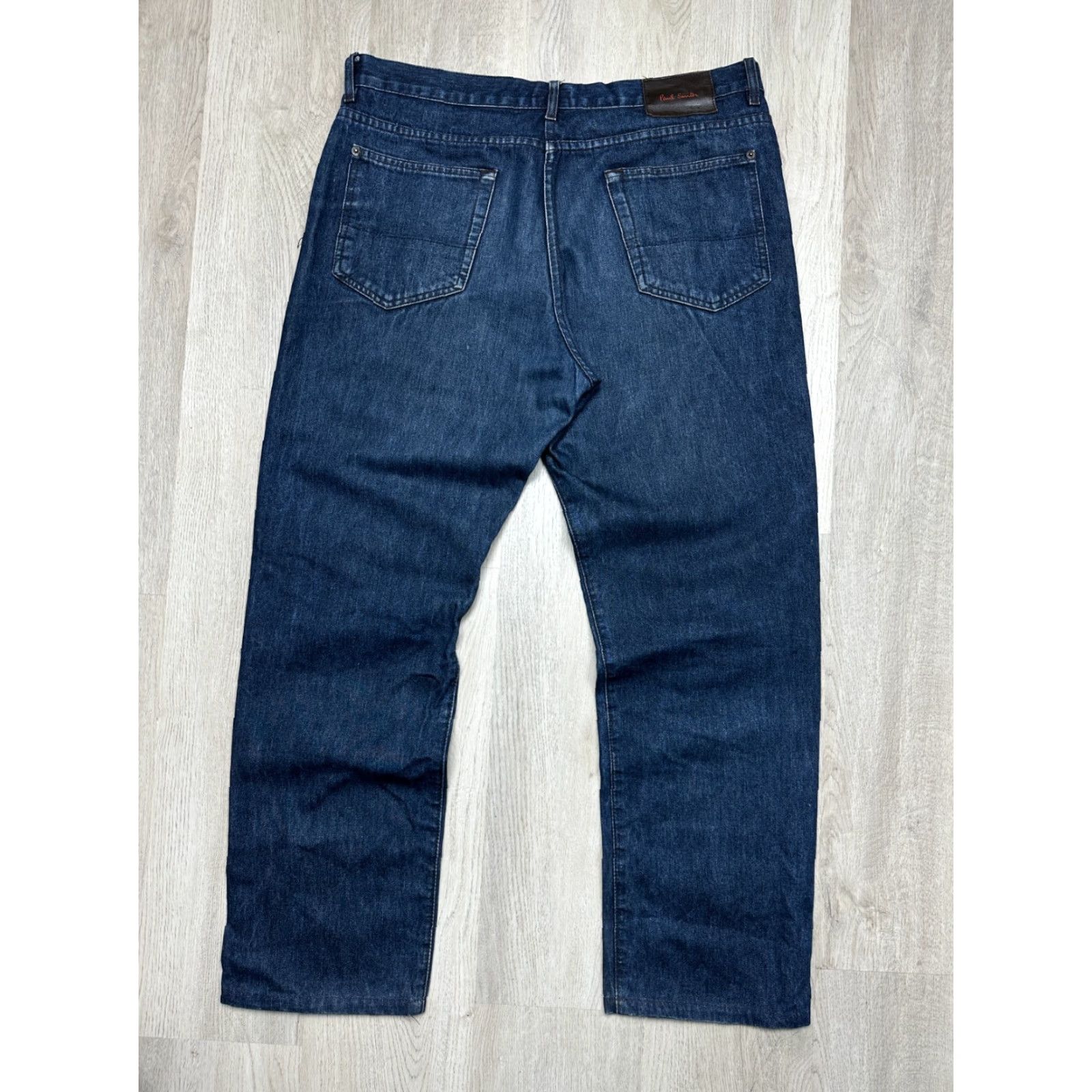 Paul Smith Paul Smith Jeans Denim Pants Mens Size 34 Blue Cotton Regular Straight Inseam 32" 76 cm 104 cm Knee Opening 22 cm Vintage No Size US 34 / EU 50 - 7 Thumbnail