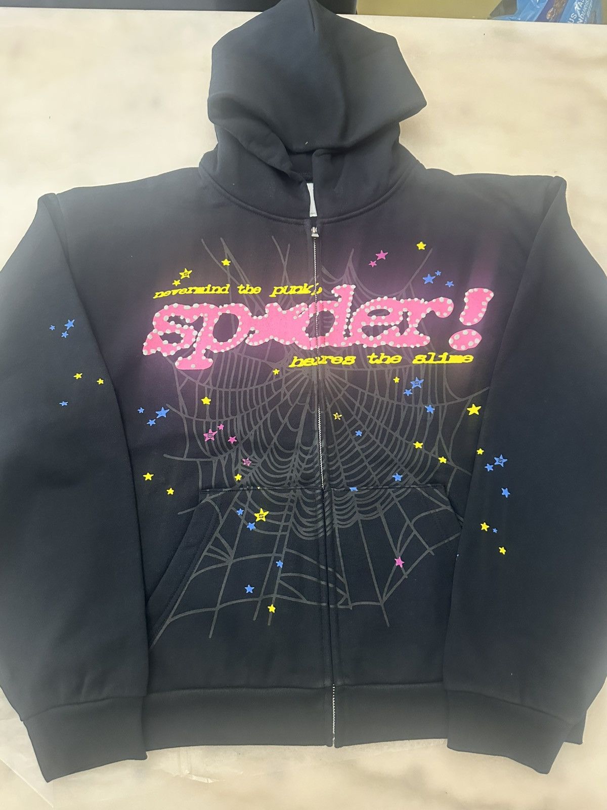 Sp5der SP5DER PUNK V2 ZIP UP Size US XL / EU 56 / 4 - 1 Thumbnail